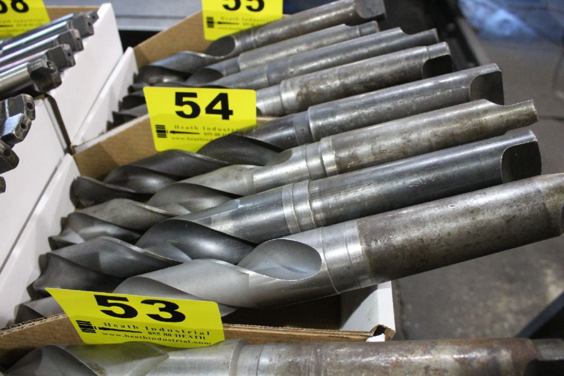 LARGE CAPACITY TAPER SHANK DRILL BITS