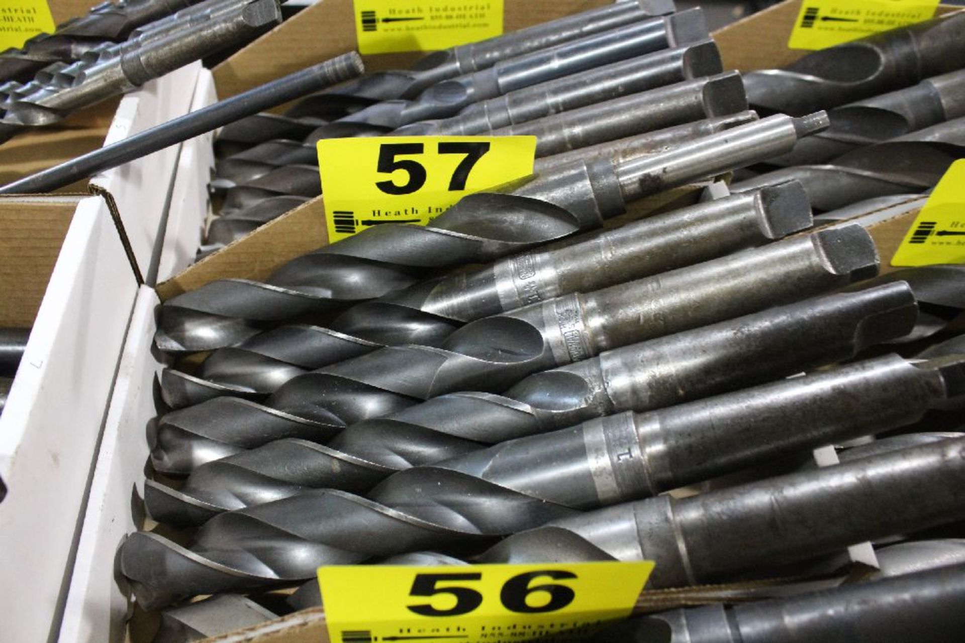 LARGE CAPACITY TAPER SHANK DRILL BITS