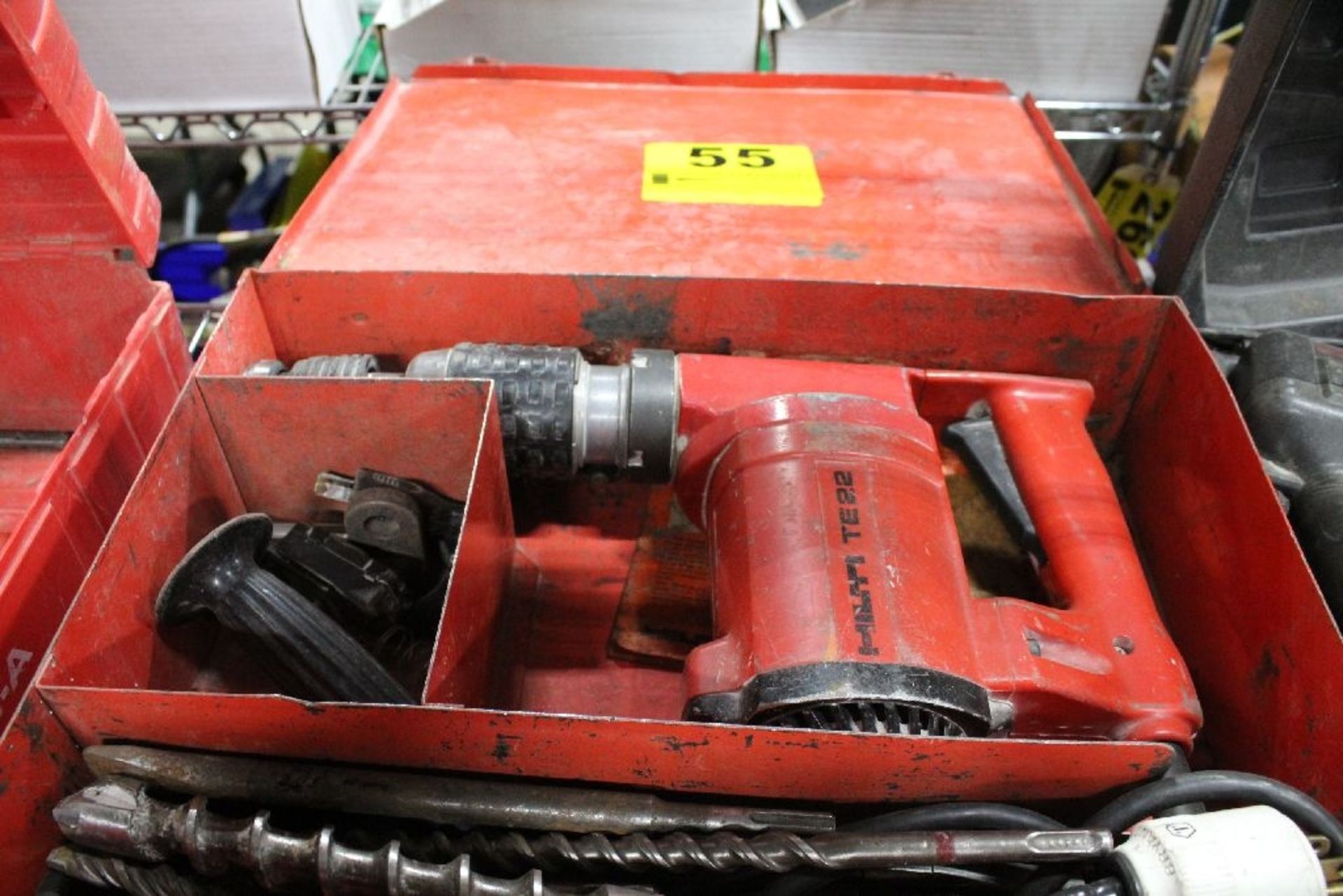 HILTI MODEL TE 22 HAMMER DRILL WITH CASE