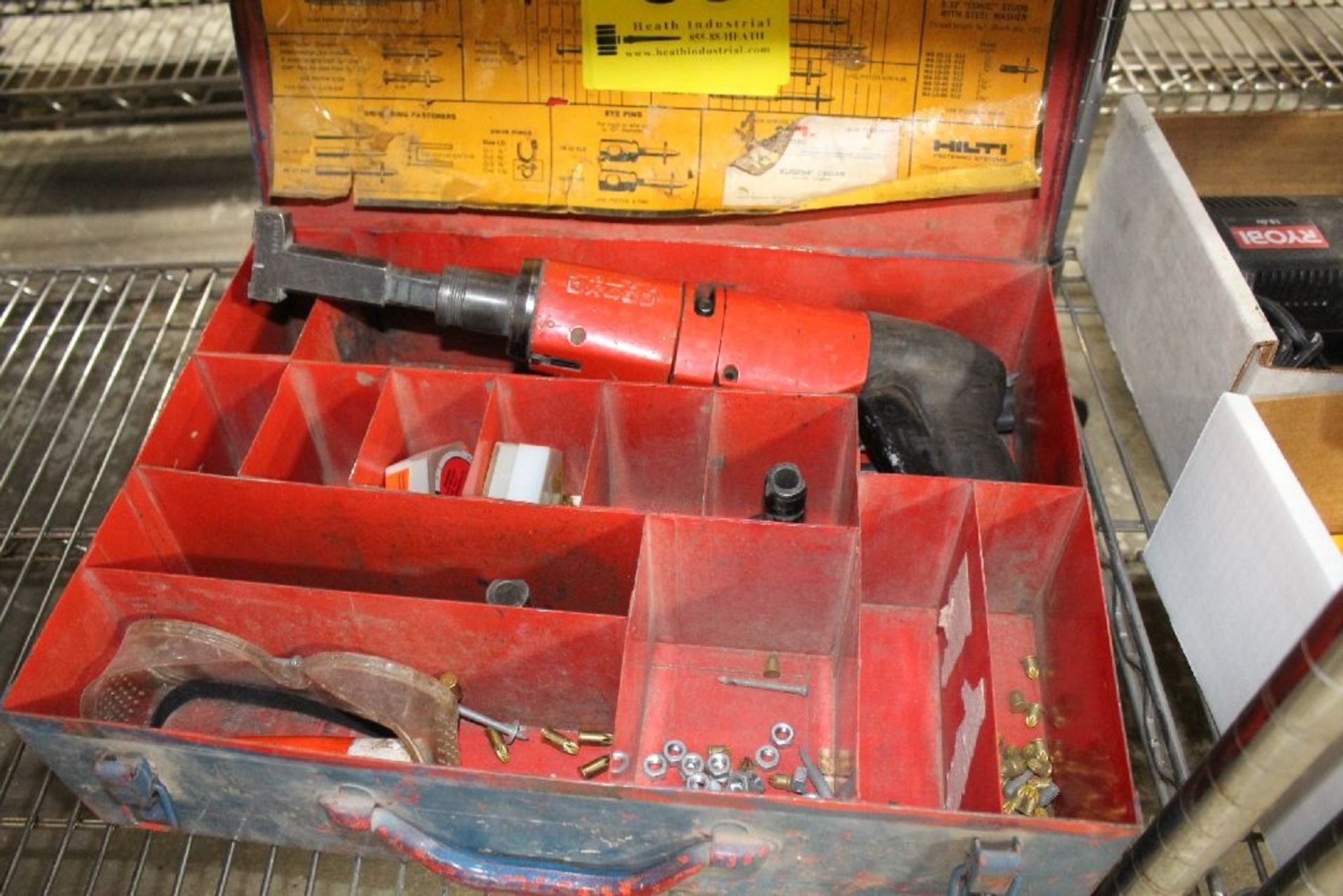 HILTI MODEL DBX400 PISTON DRIVE TOOL IN CASE