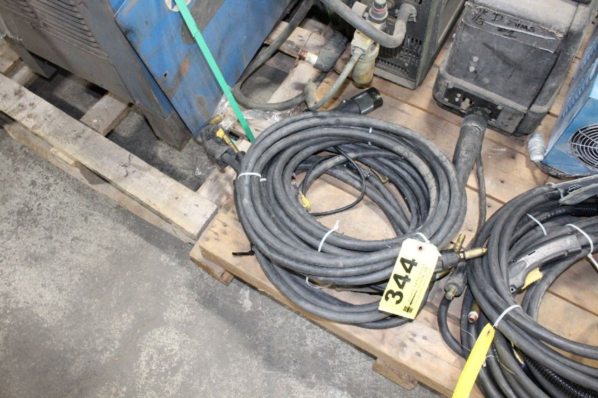 (4) MIG WELDING LEADS WITH TORCHES