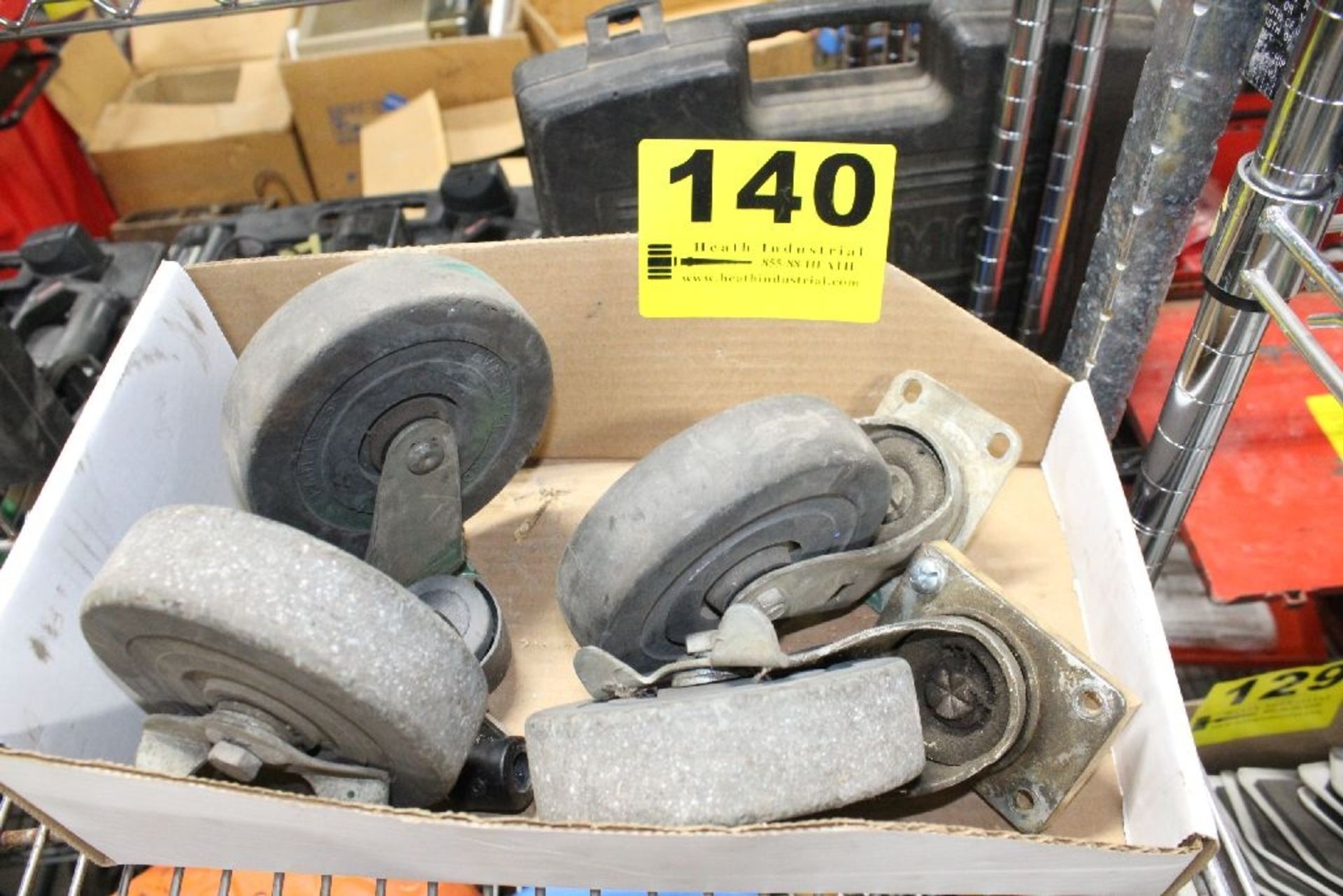 (4) 5" CASTER WHEELS