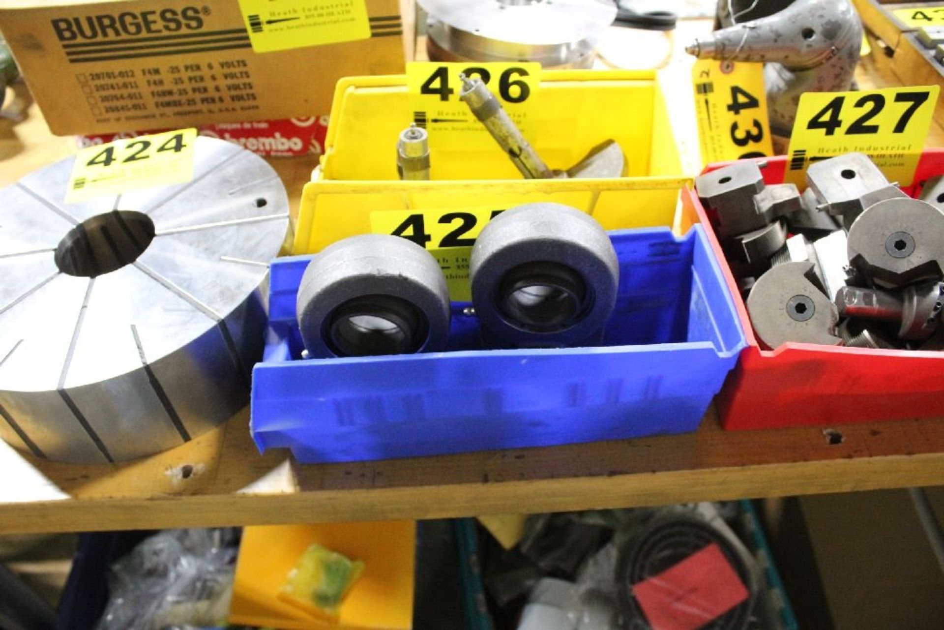 (2) PILLOW BLOCK BEARINGS