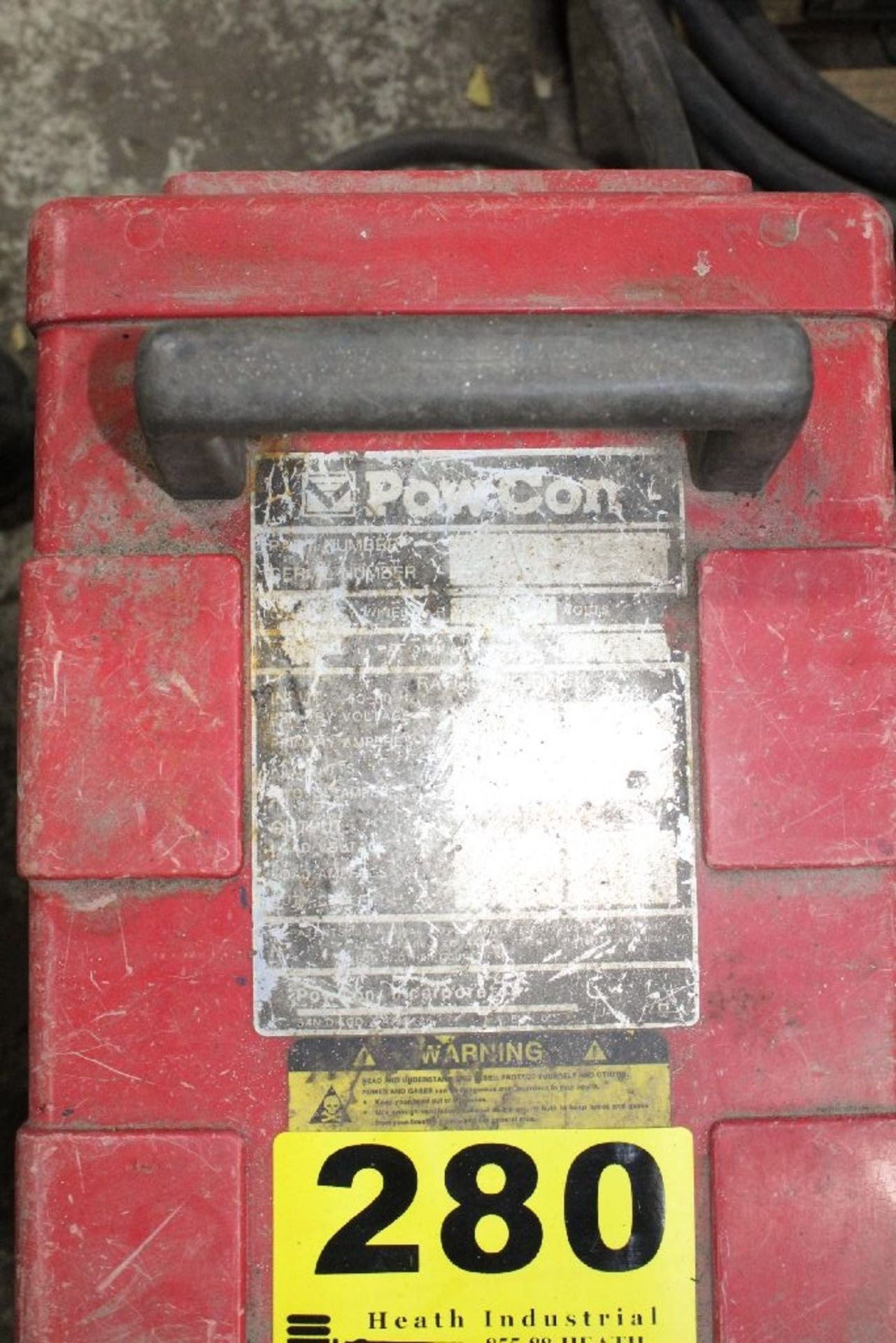 POWCON 300SS WELDER, 200 AMP, 3 PHASE - Image 2 of 2