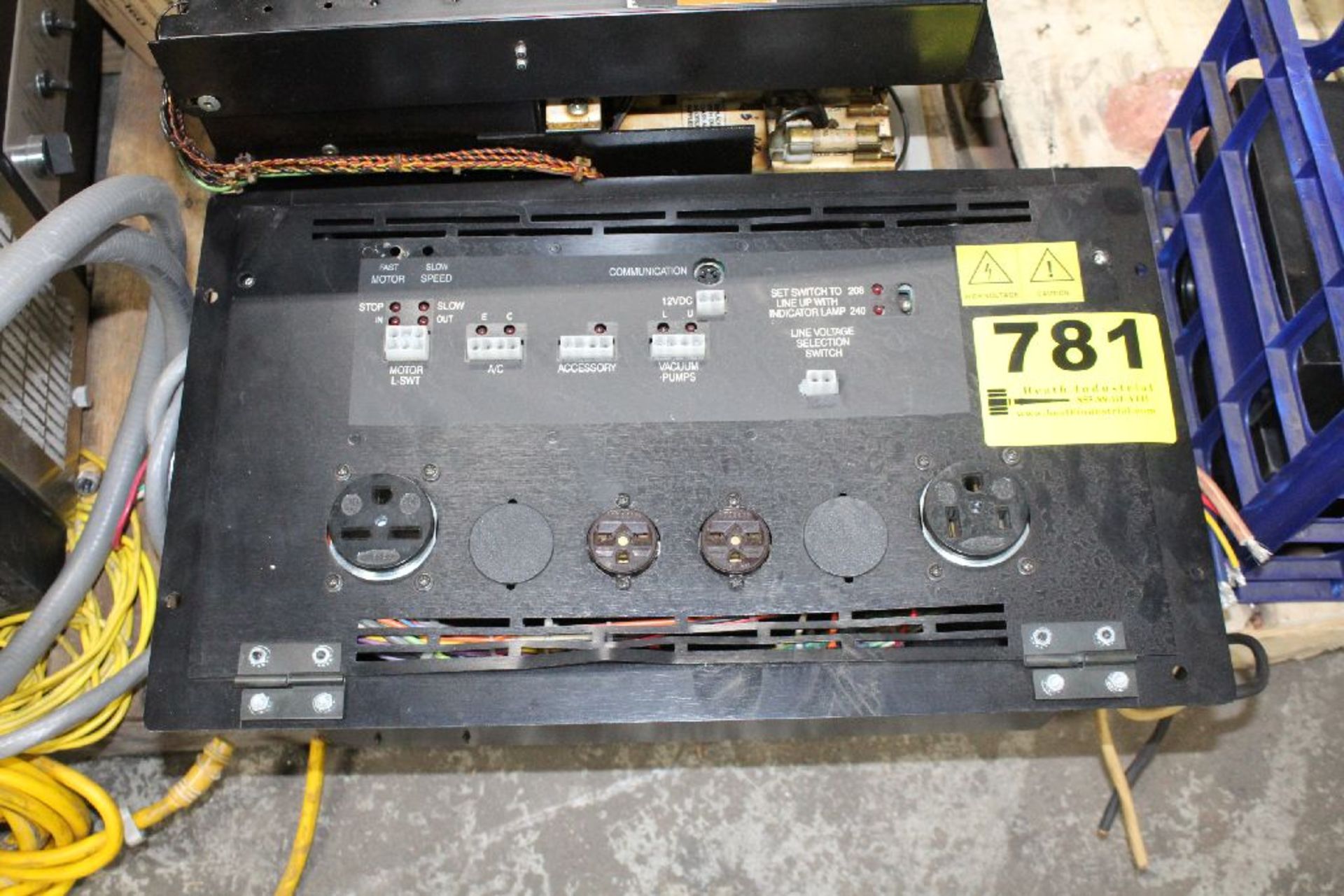 MOTOR AND PUMP CONTROL PANEL