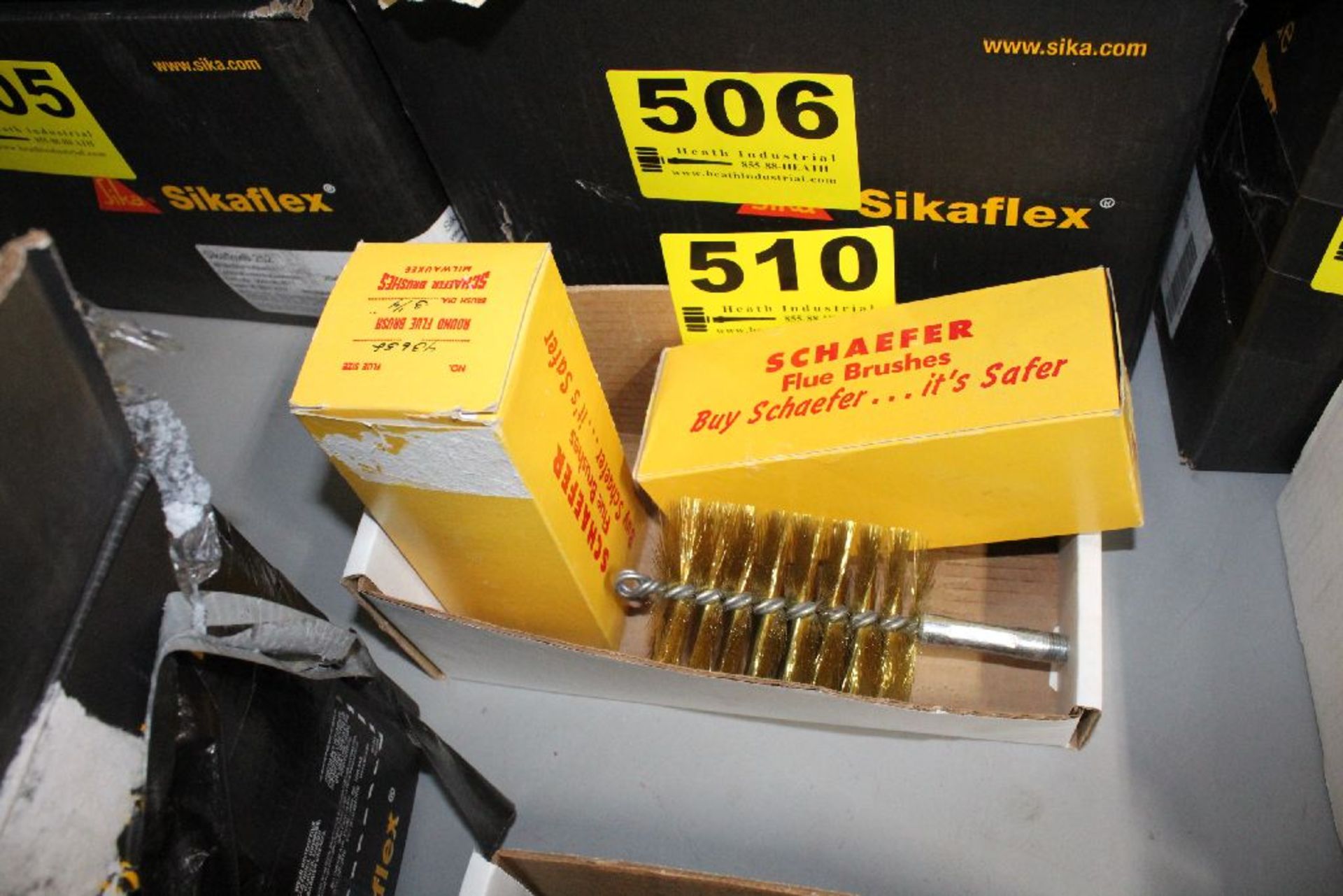 (2) SCHAEFER FLUE BRUSHES