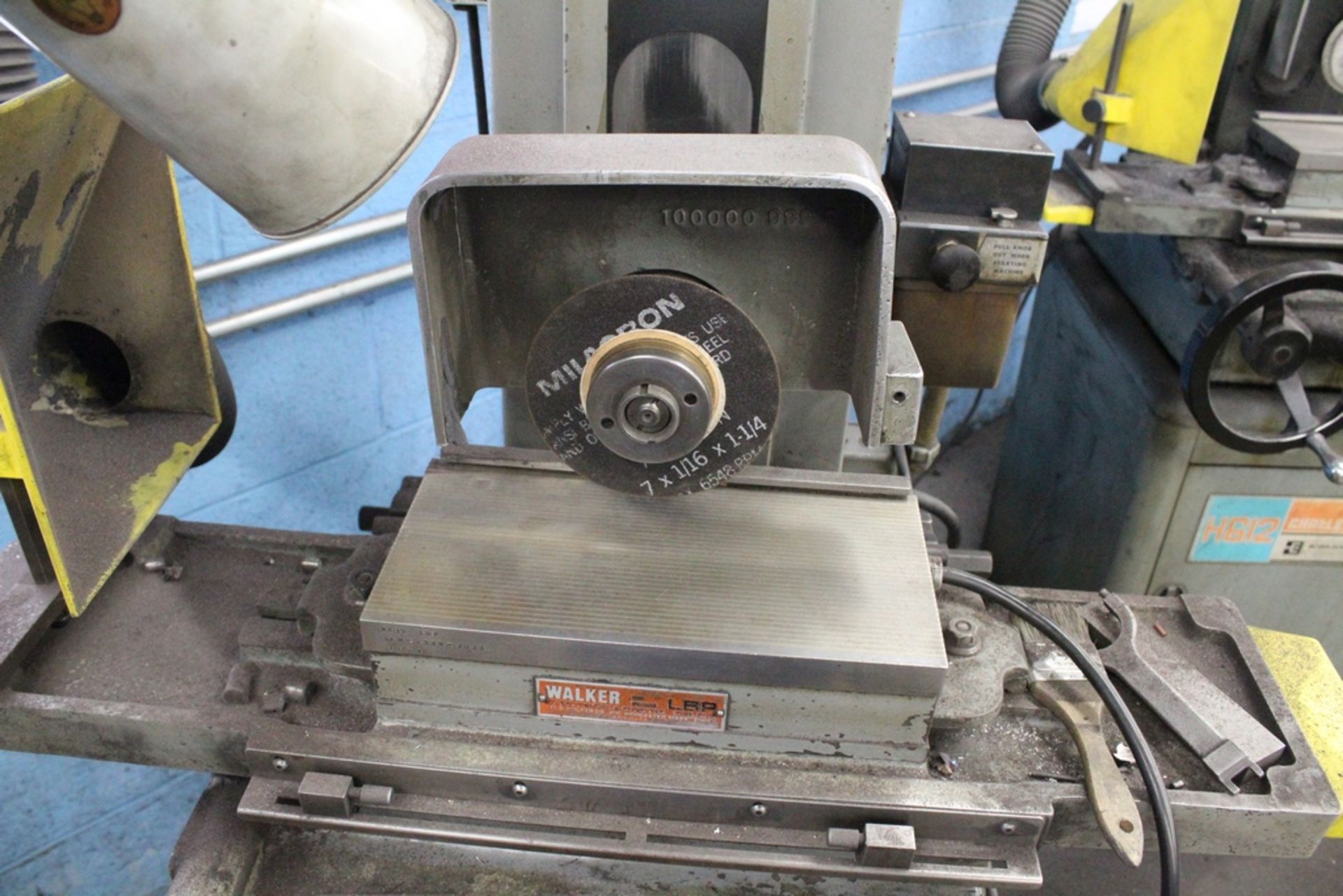 BOYAR SCHULTZ 6”X12” MODEL H612 CHALLENGER SURFACE GRINDER, S/N 27643 WITH ELECTROMAGNETIC CHUCK - Image 3 of 4