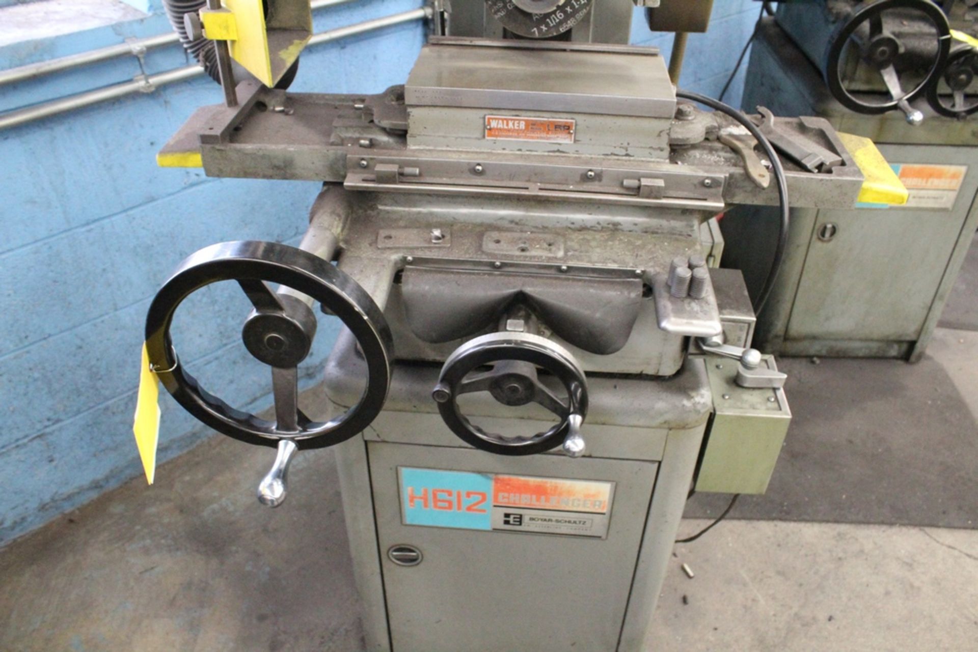BOYAR SCHULTZ 6”X12” MODEL H612 CHALLENGER SURFACE GRINDER, S/N 27643 WITH ELECTROMAGNETIC CHUCK - Image 4 of 4