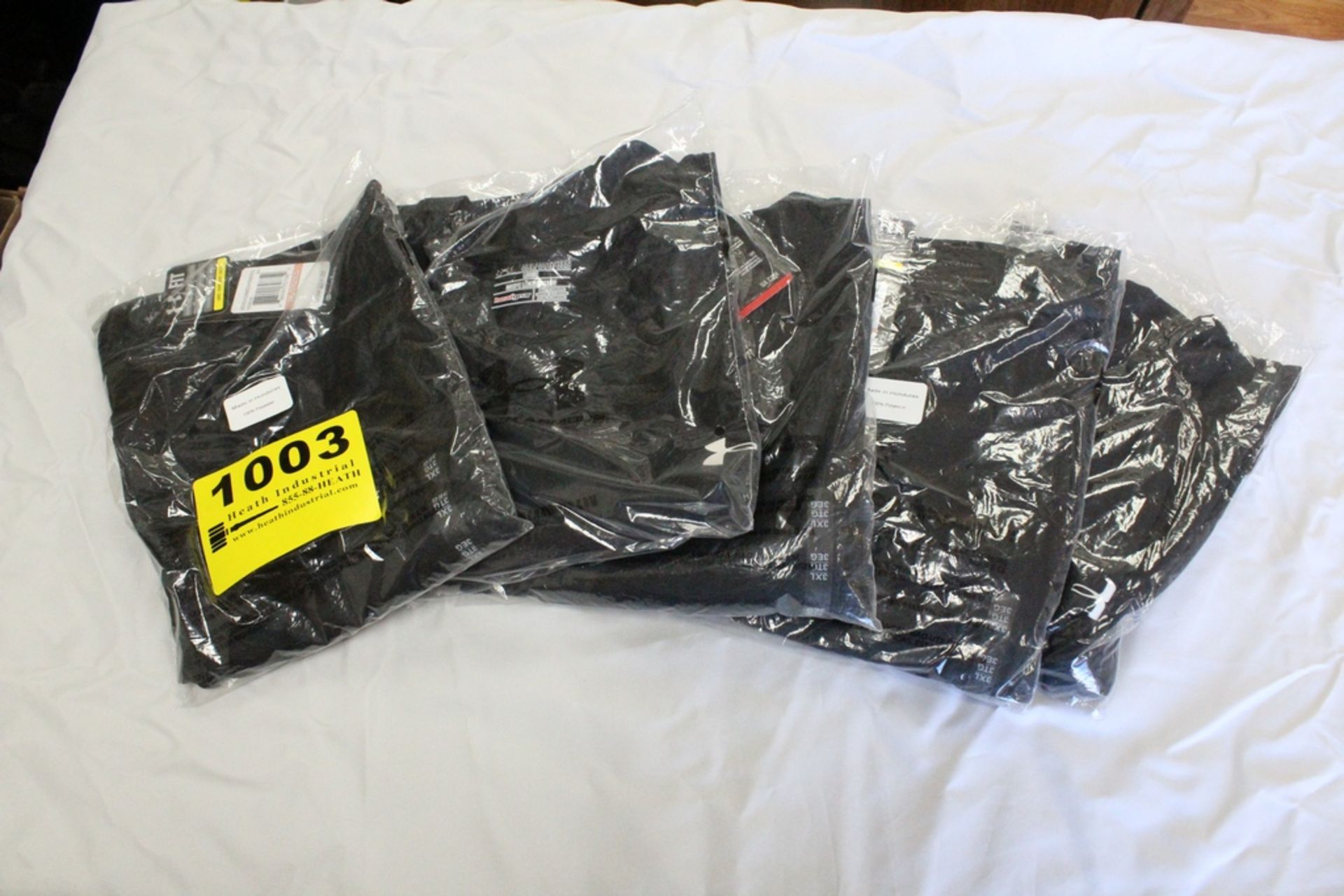 (5) UNDER ARMOUR HEAT GEAR T-SHIRTS, SIZE 3XL