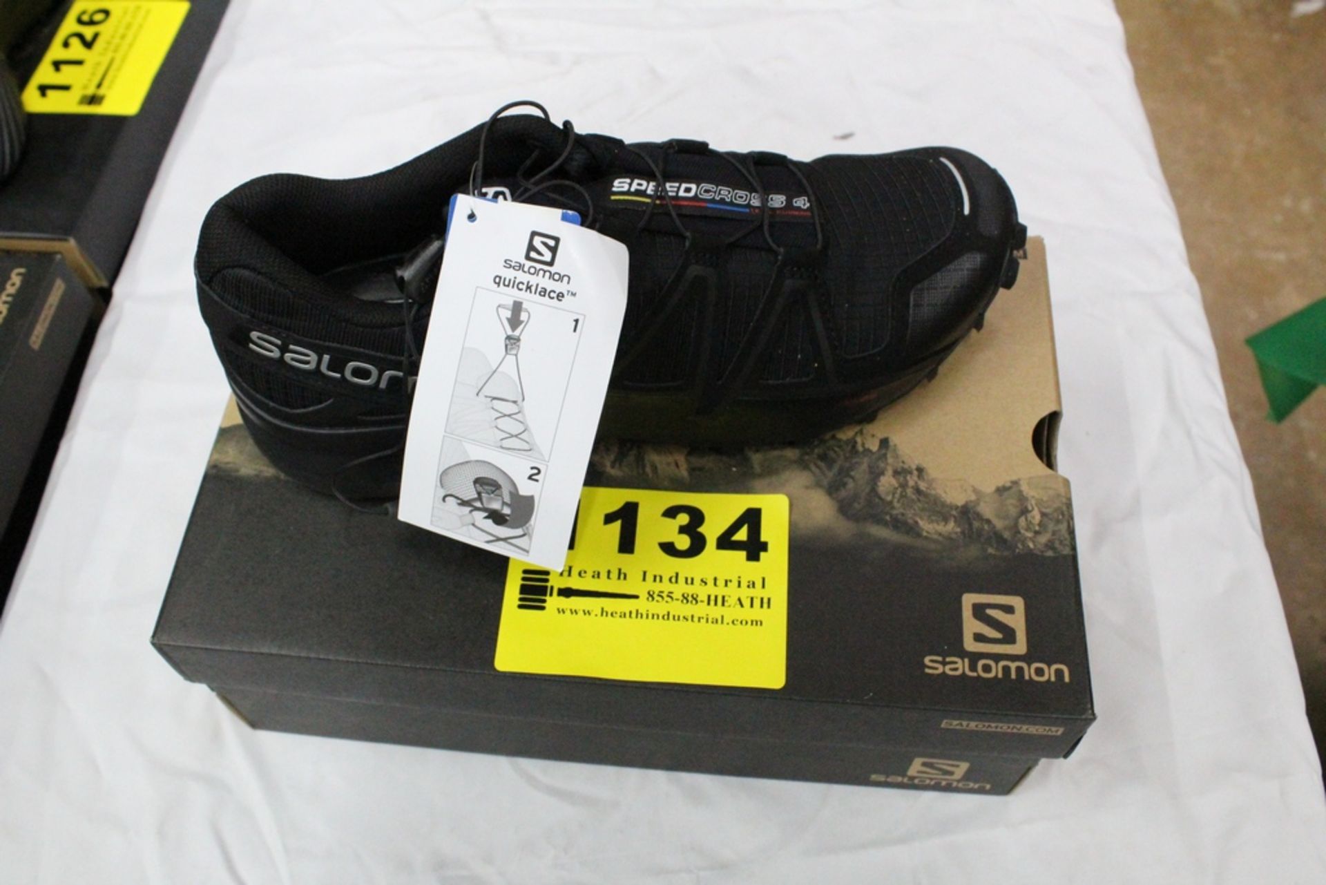 SALOMON SPEEDCROSS 4 RUNNING SHOES, SIZE 11