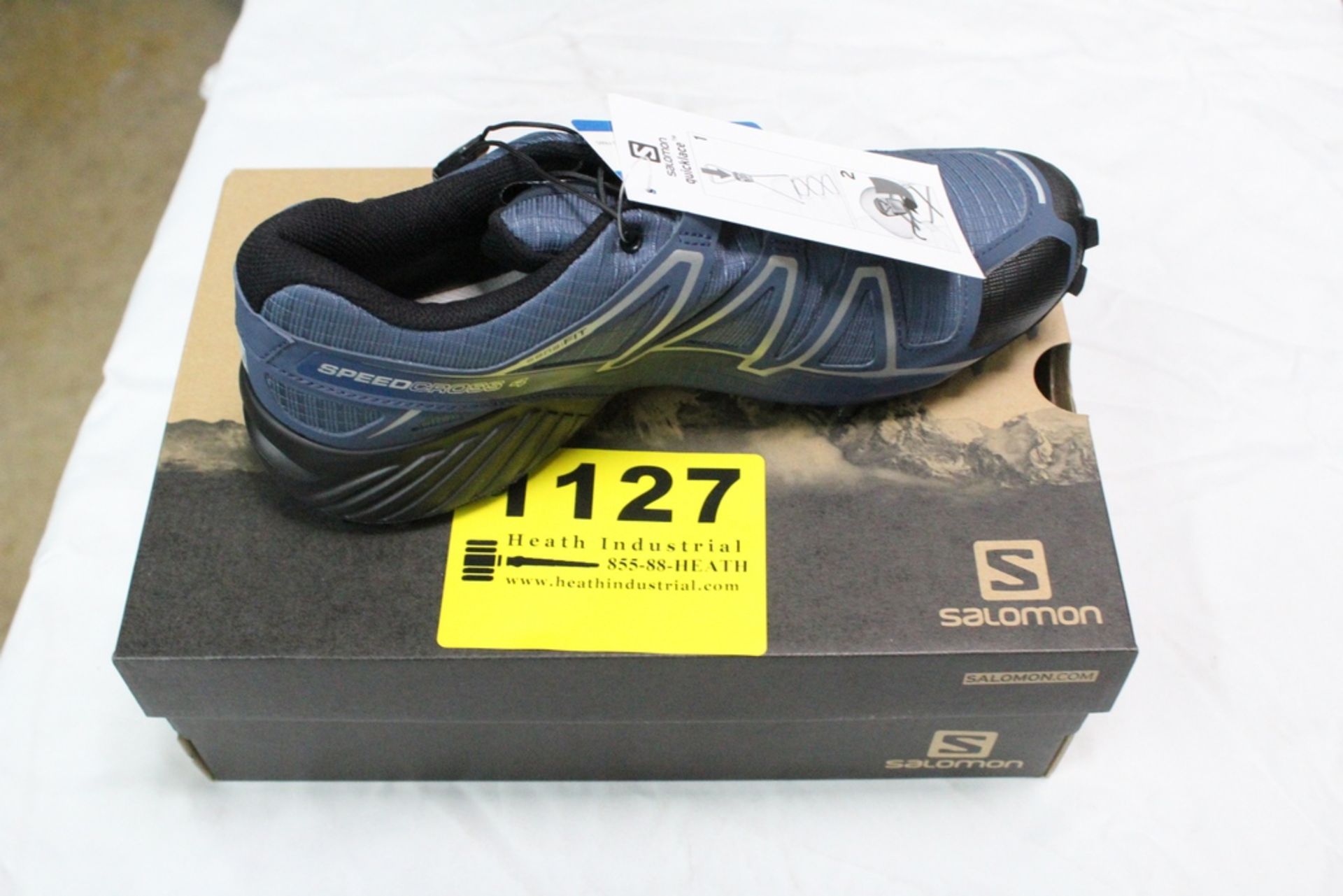 SALOMON SPEEDCROSS 4 RUNNING SHOES, SIZE 8