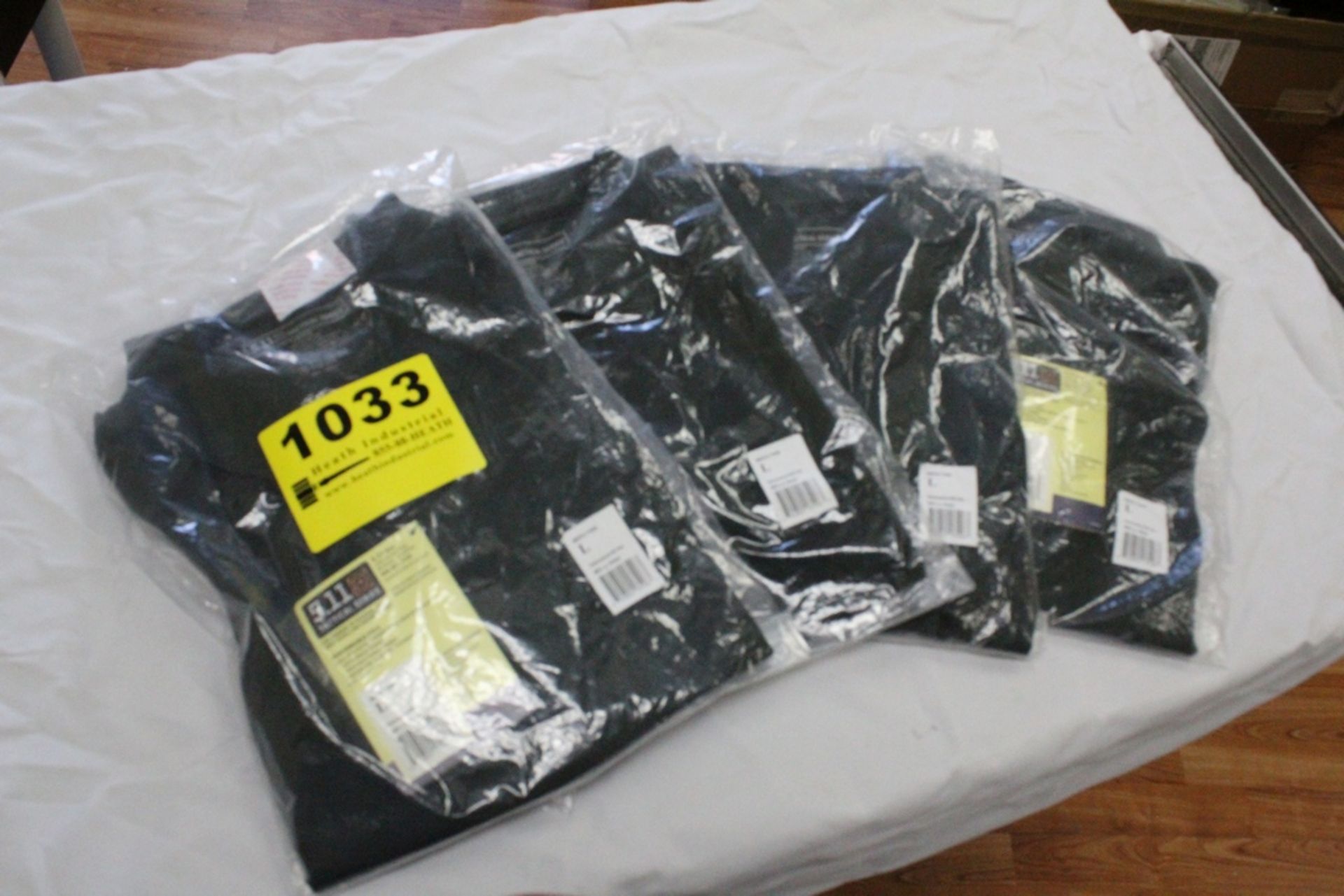 (4) 5.11 TACTICAL POLO SHIRTS, SIZE LARGE