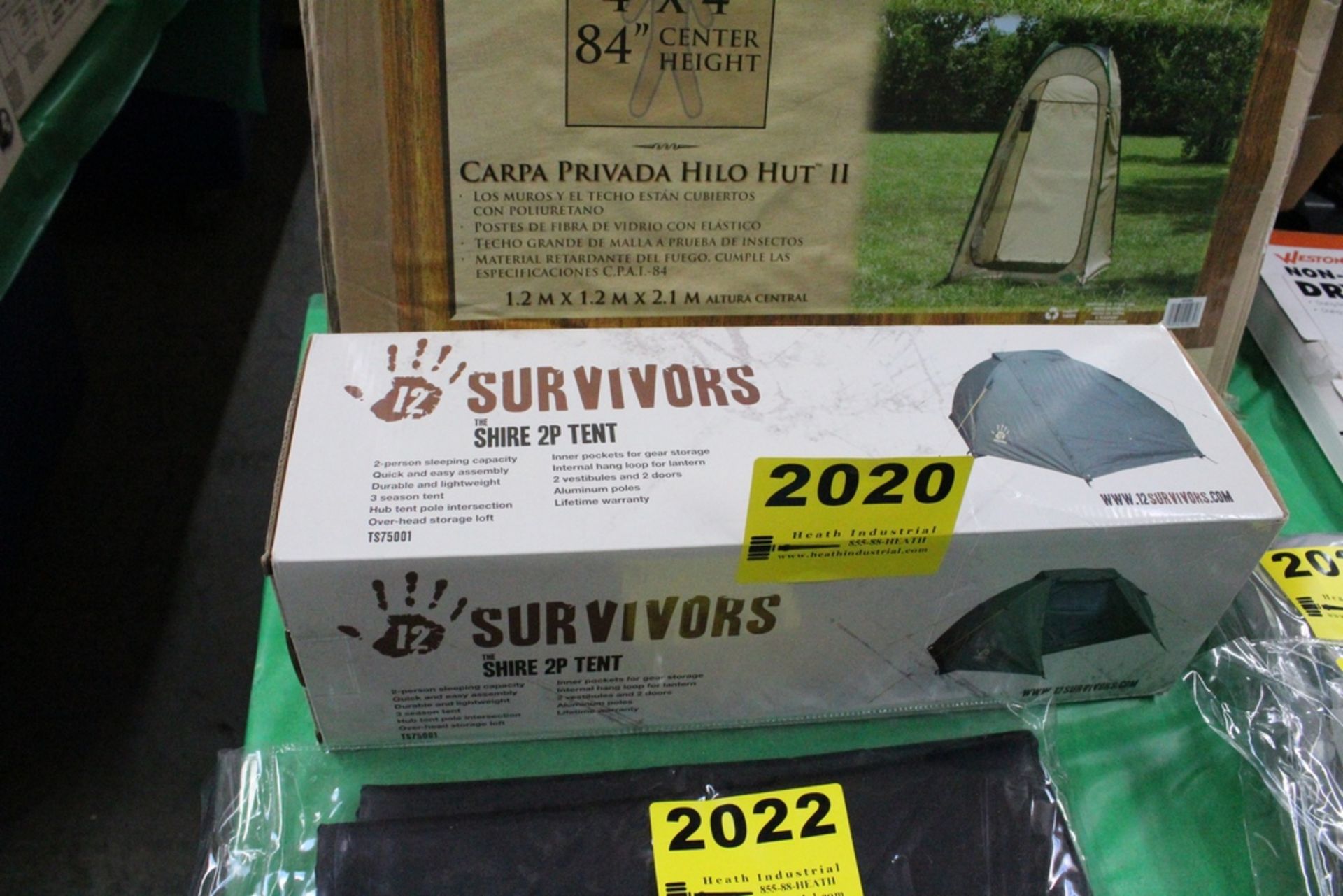 12 SURVIVORS SHIRE 2P TENT