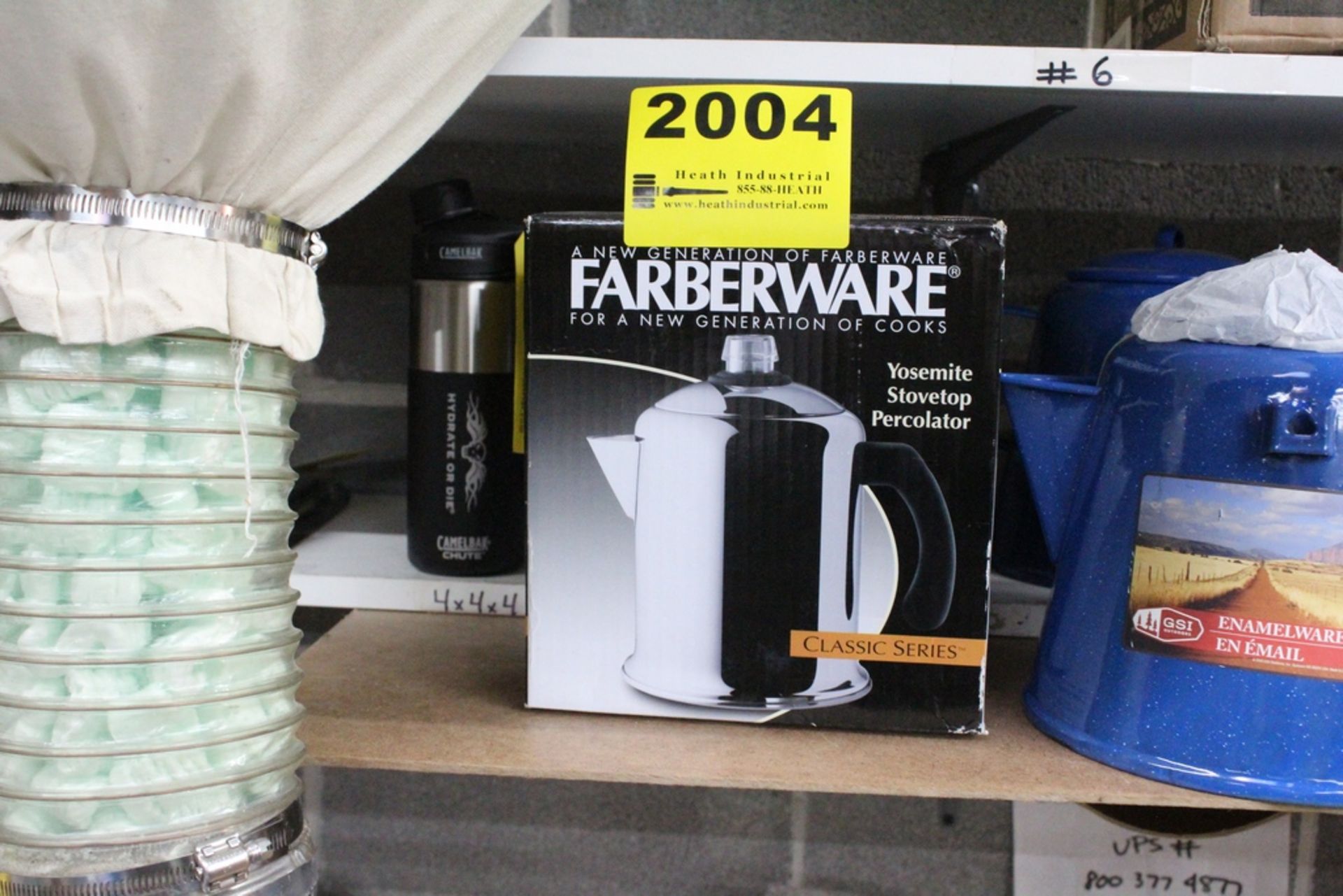 FARBERWARE YOSEMITE STOVETOP PERCOLATOR