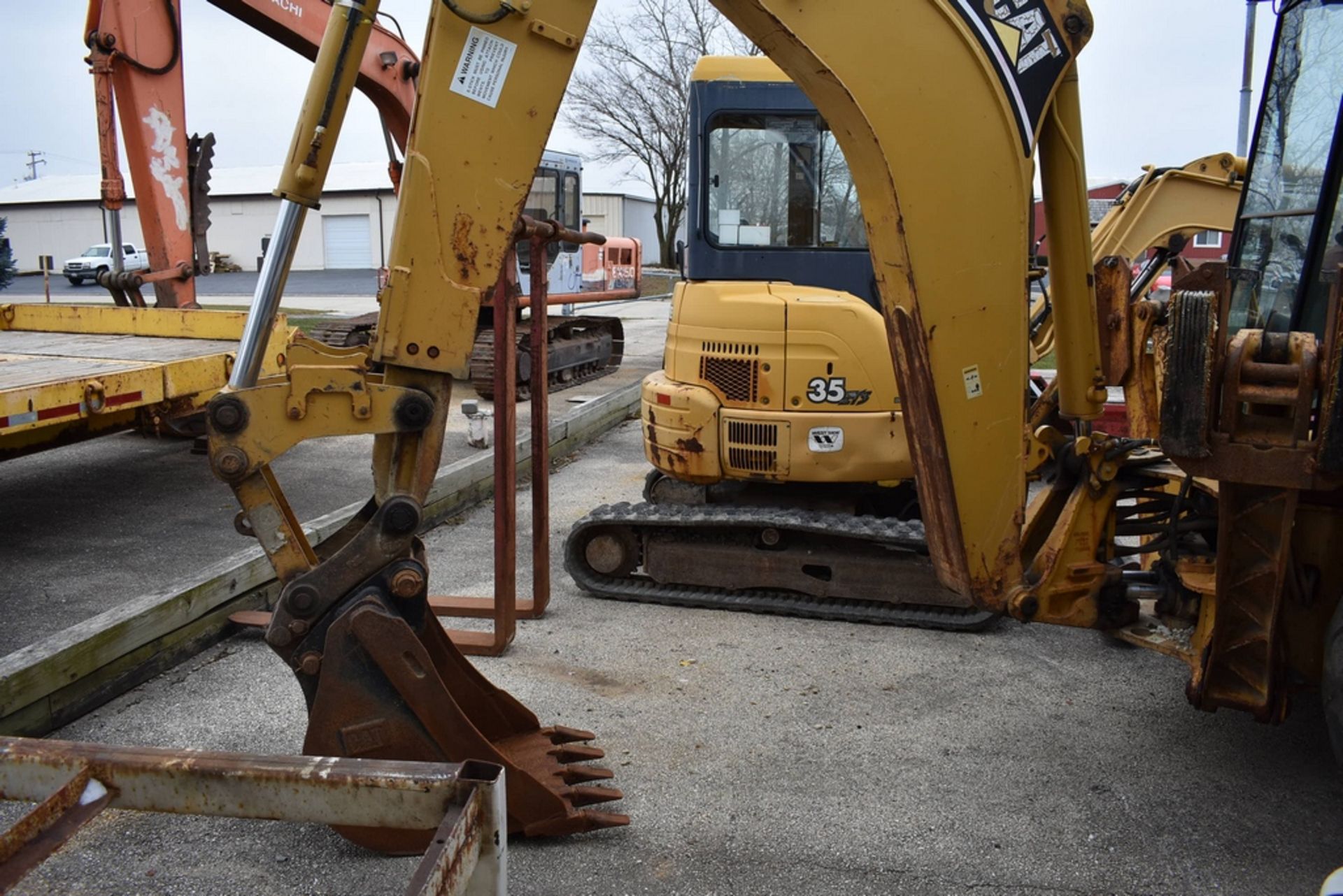 Caterpillar 420D 4X4 Loader Backhoe S/N: CAT0420DVFDP04837, Bucket, Cab, Extend-A-Hoe w/23" Q/C - Image 5 of 29