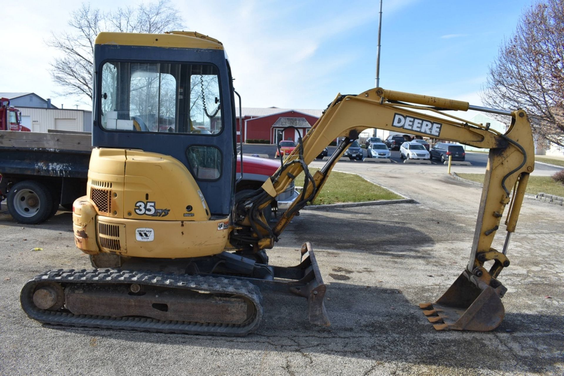 John Deere 35ZTS Mini Excavator S/N: FF035ZX230321 (2000) 24" Digging Bucket, 4' (est) Stick, - Bild 21 aus 27