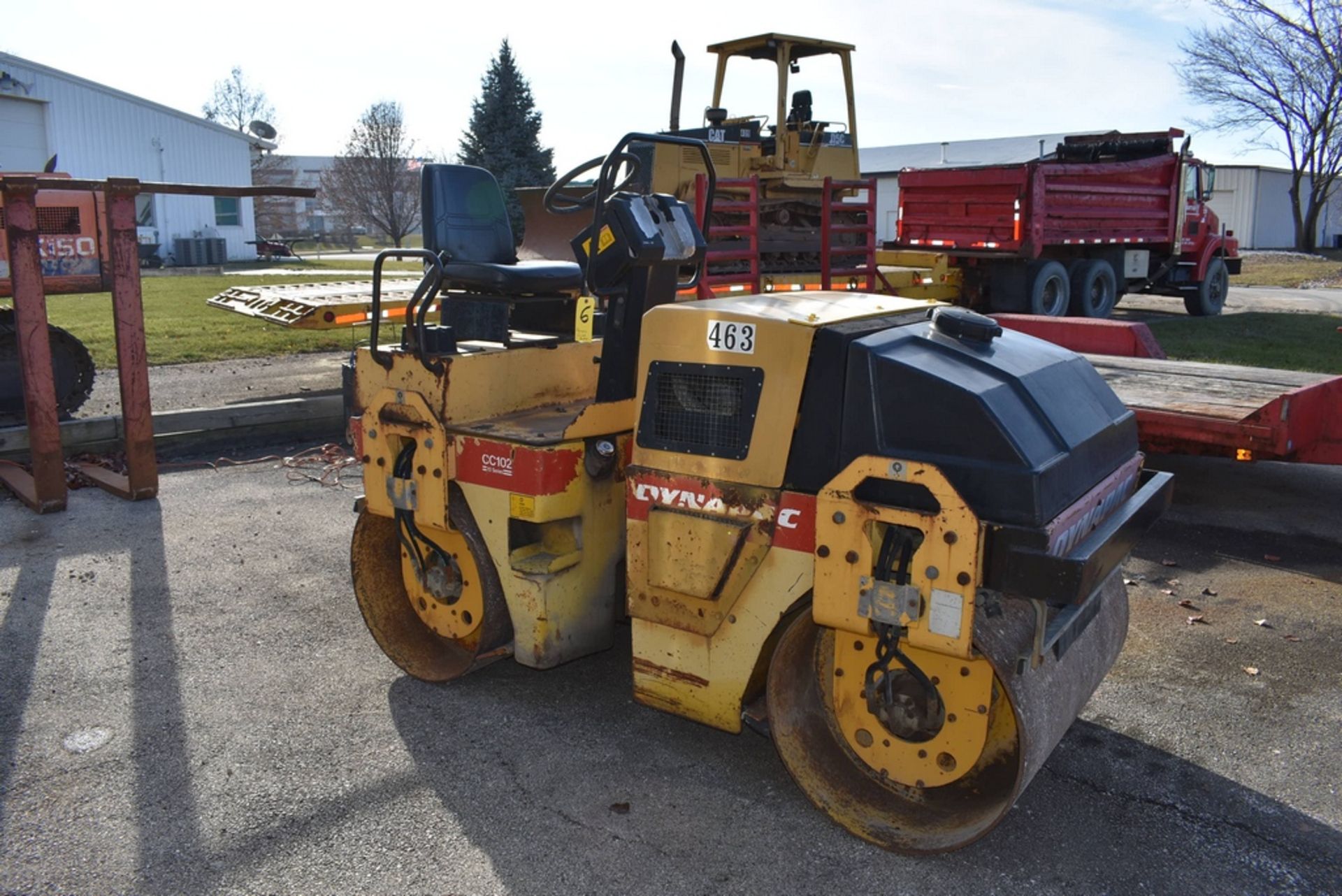 Dynapac 42" CC102 10 Series Tandum Vibratory Smooth Drum Roller S/N: 60111444, 42" Drums, Deutz F2L, - Image 12 of 21