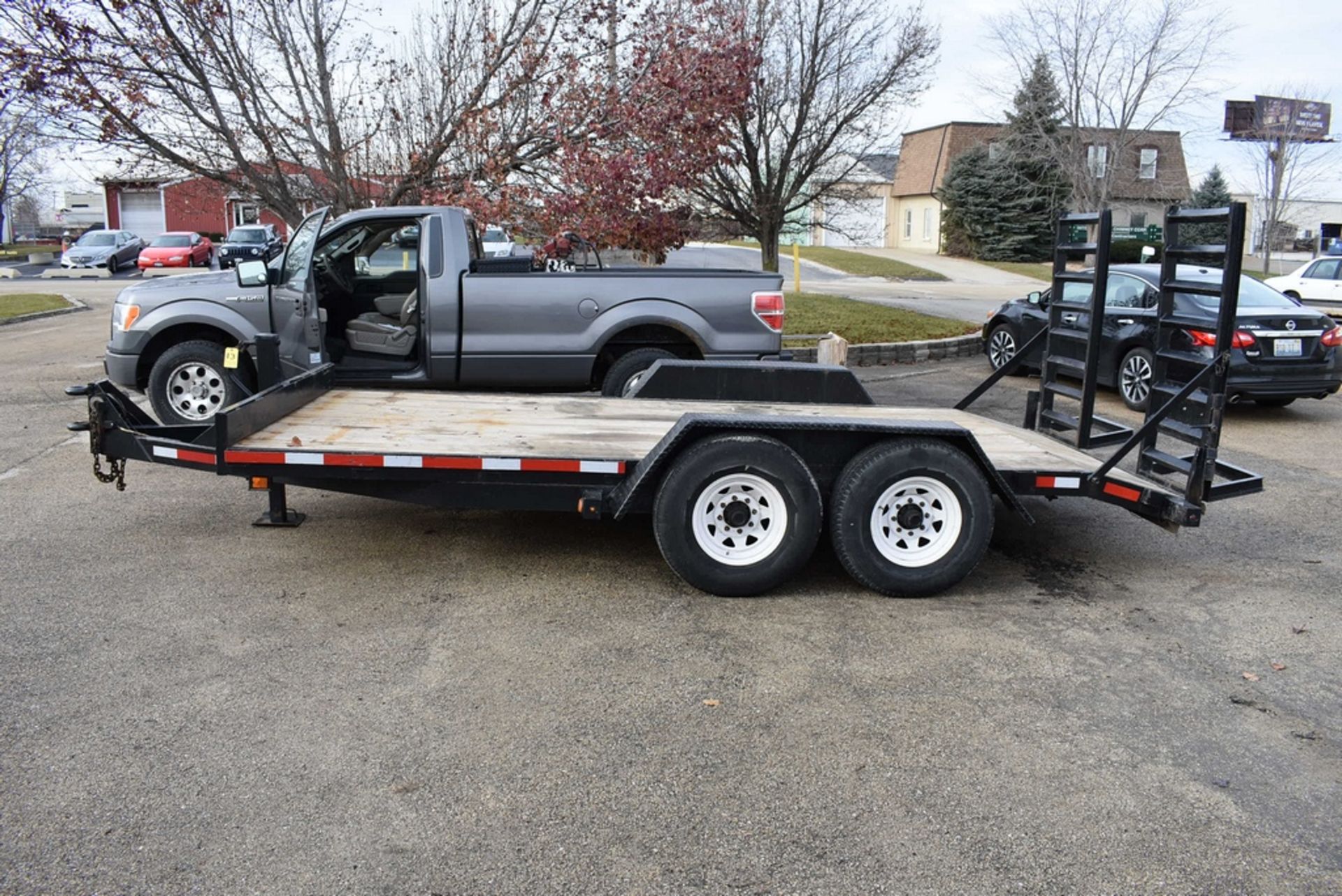 Beaver Creek 102"x20' T/A Equipment Trailer Vin: 1B9FS16262M202007 (2002) , 82"X14' Wood Deck, 2' - Image 2 of 8