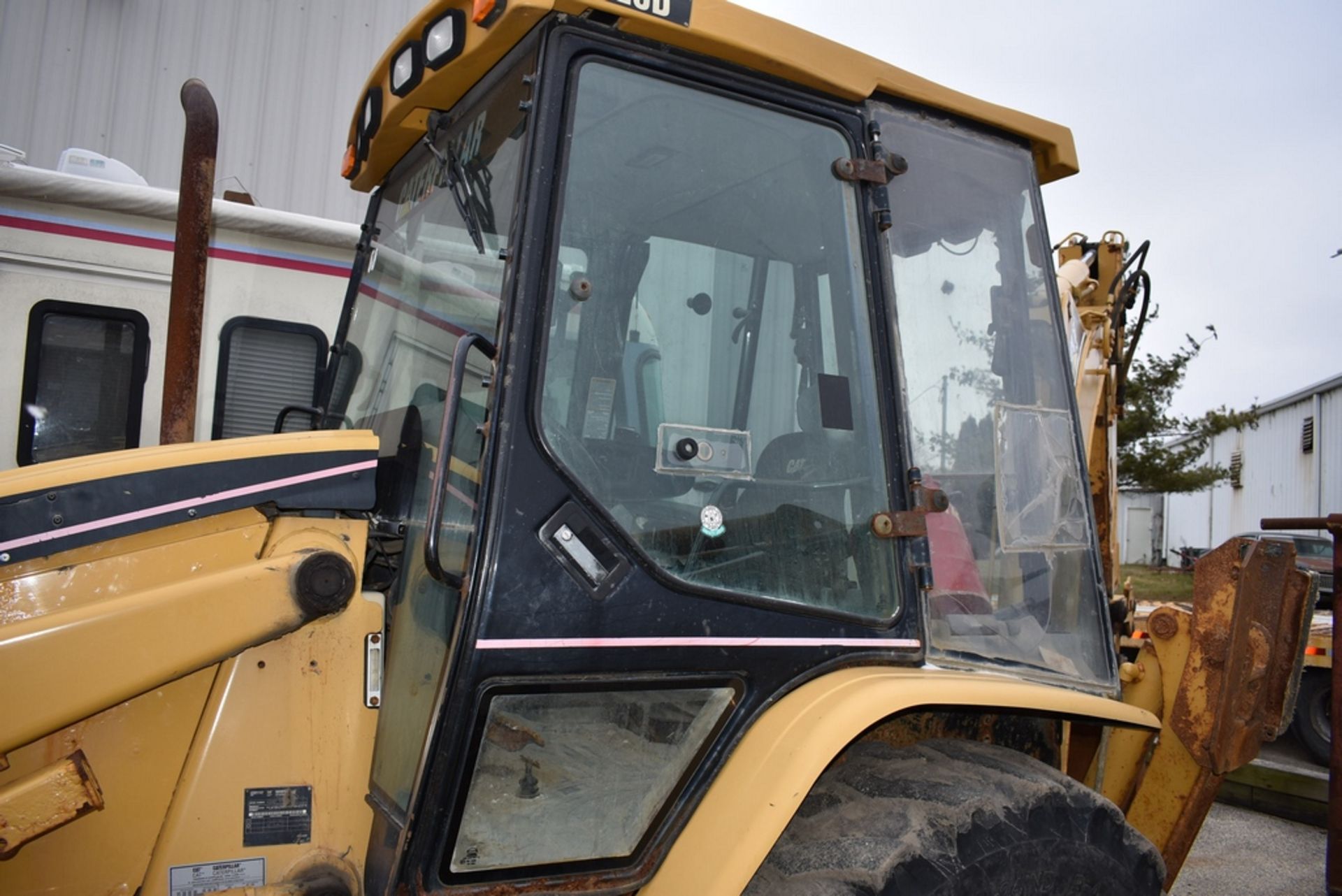 Caterpillar 420D 4X4 Loader Backhoe S/N: CAT0420DVFDP04837, Bucket, Cab, Extend-A-Hoe w/23" Q/C - Bild 10 aus 29