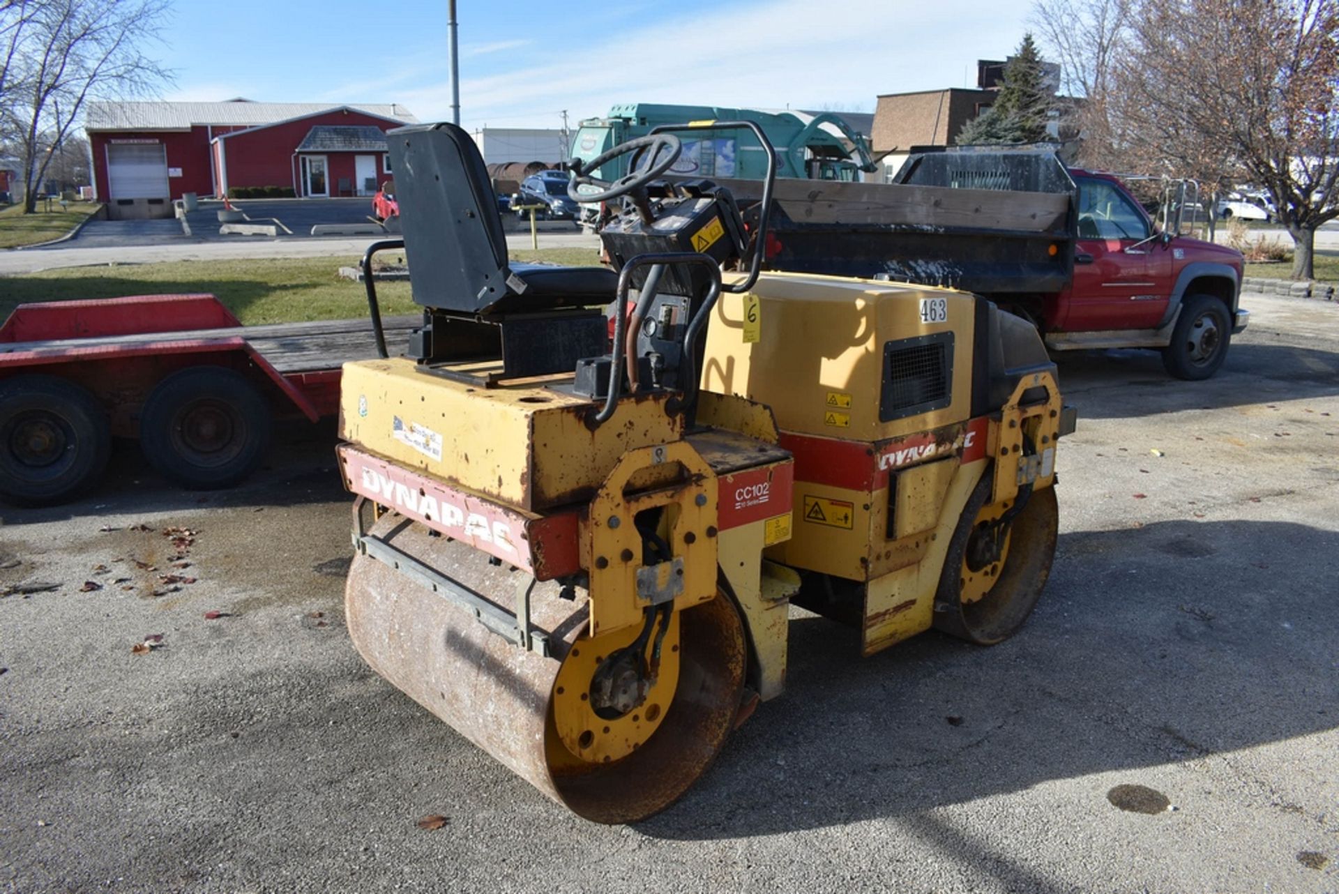 Dynapac 42" CC102 10 Series Tandum Vibratory Smooth Drum Roller S/N: 60111444, 42" Drums, Deutz F2L, - Image 14 of 21