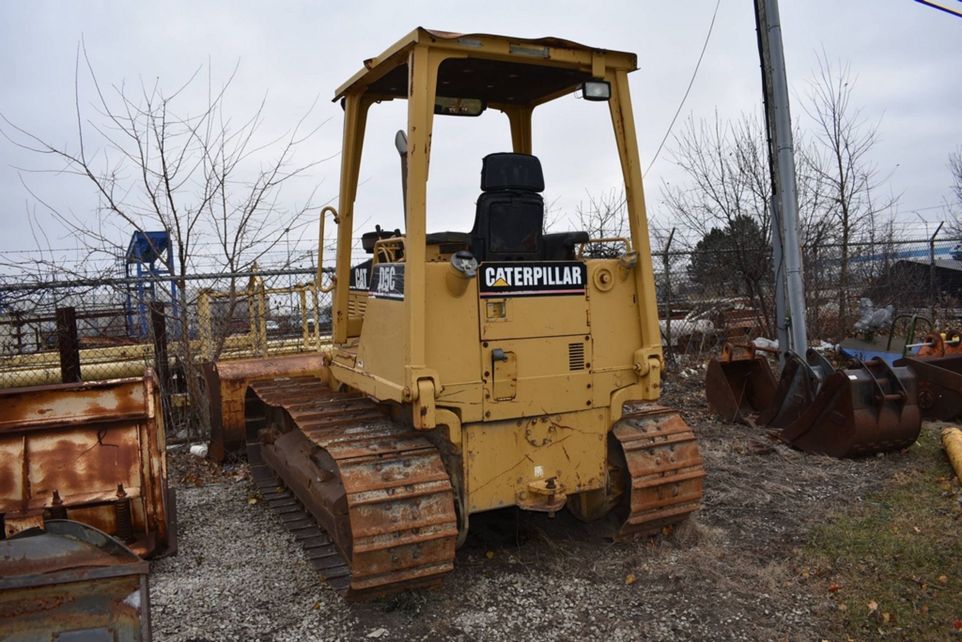 Caterpillar D5C Crawler Tractor S/N: 9DL01781, 6-Way Blade, Canopy, 20" S.B.G. 5,202 Hours Showing - Image 3 of 33