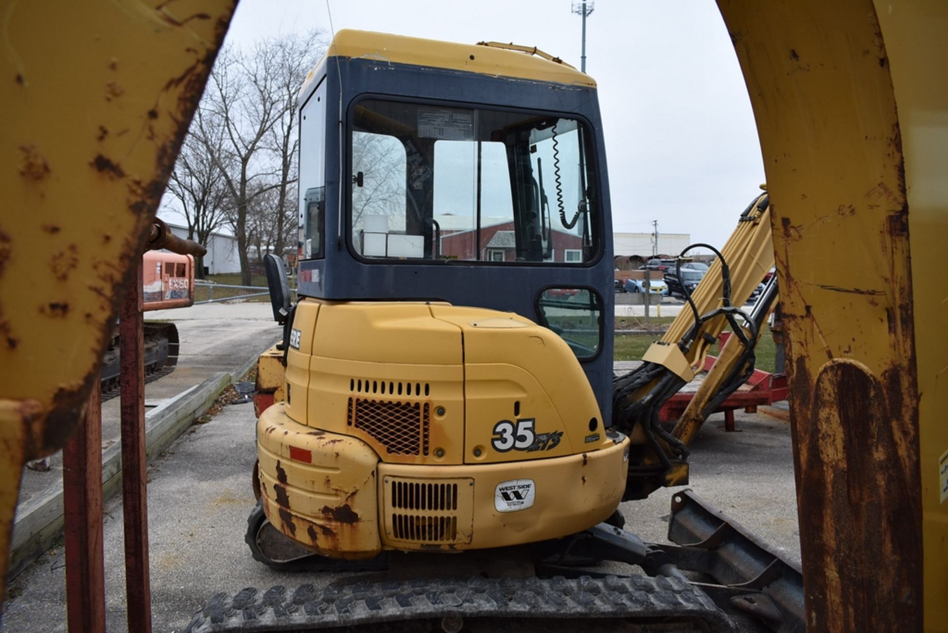 John Deere 35ZTS Mini Excavator S/N: FF035ZX230321 (2000) 24" Digging Bucket, 4' (est) Stick, - Bild 8 aus 27