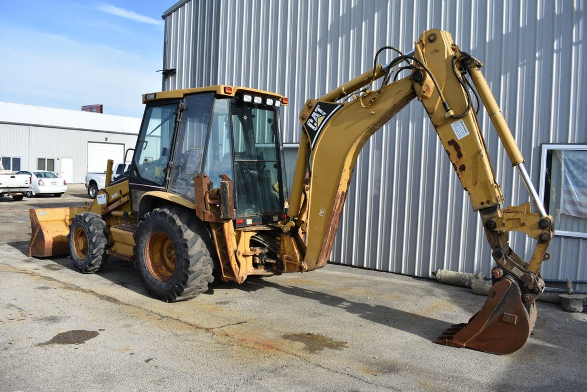 Caterpillar 420D 4X4 Loader Backhoe S/N: CAT0420DVFDP04837, Bucket, Cab, Extend-A-Hoe w/23" Q/C - Image 20 of 29