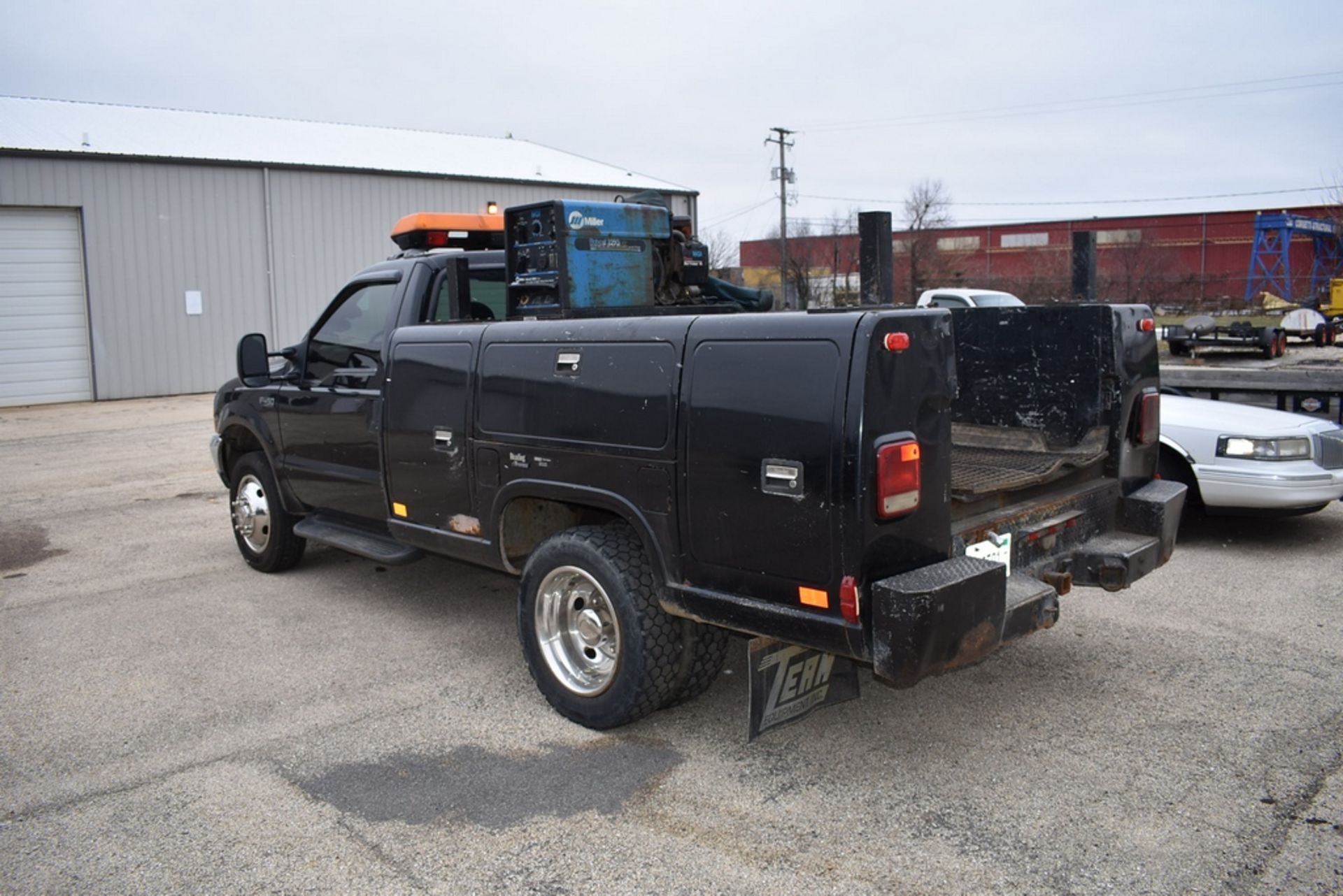 Ford F450 XLT Super Duty 4x4 Utility Truck Vin: 1FDXF47F6XEB98770 (1999) V8 Diesel, A/T, Reading - Bild 3 aus 15