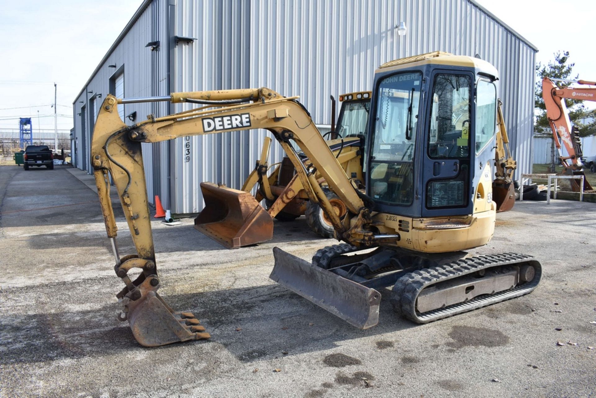 John Deere 35ZTS Mini Excavator S/N: FF035ZX230321 (2000) 24" Digging Bucket, 4' (est) Stick, - Bild 11 aus 27