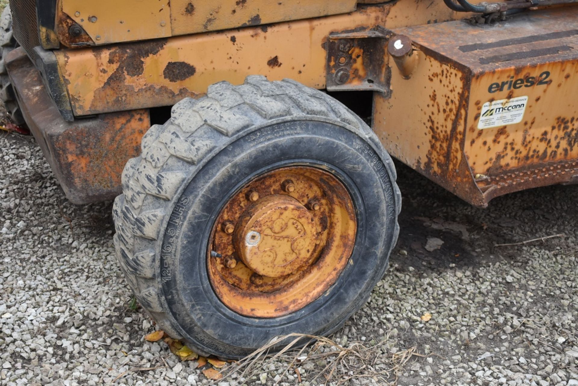 Case 580L 4X4 Loader Backhoe S/N: JJG0245440, Bucket, Cab, Extend-A-Hoe w/18" Digging Bucket. 4, - Bild 9 aus 17