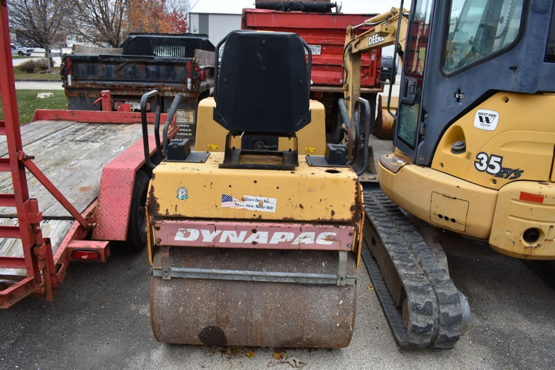 Dynapac 42" CC102 10 Series Tandum Vibratory Smooth Drum Roller S/N: 60111444, 42" Drums, Deutz F2L, - Image 7 of 21