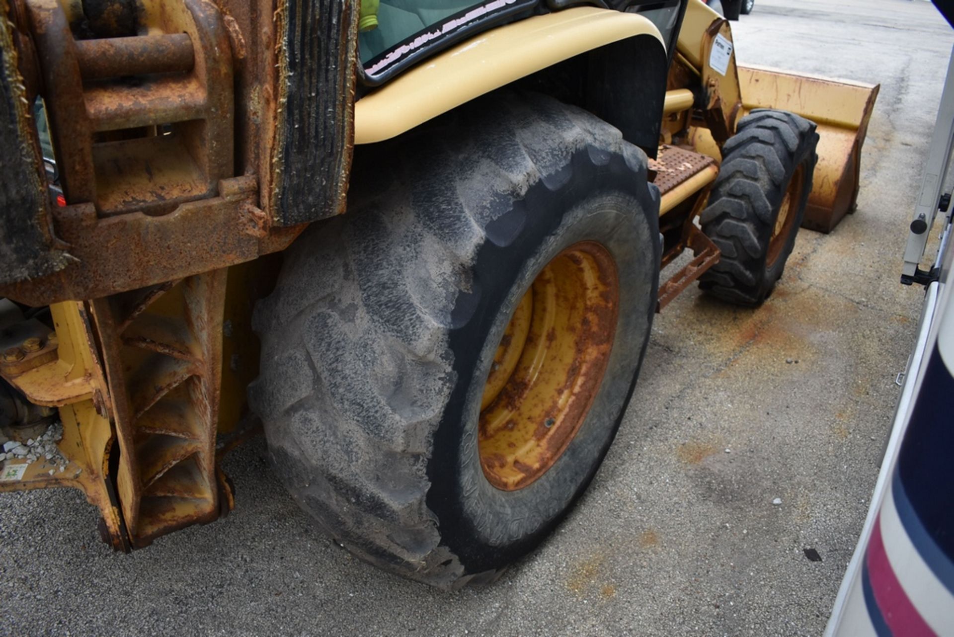 Caterpillar 420D 4X4 Loader Backhoe S/N: CAT0420DVFDP04837, Bucket, Cab, Extend-A-Hoe w/23" Q/C - Bild 4 aus 29