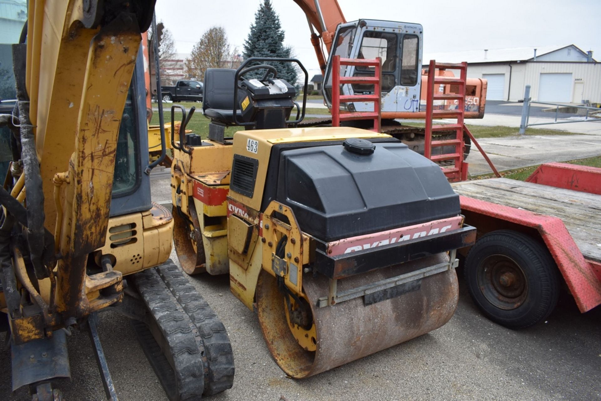 Dynapac 42" CC102 10 Series Tandum Vibratory Smooth Drum Roller S/N: 60111444, 42" Drums, Deutz F2L, - Image 3 of 21