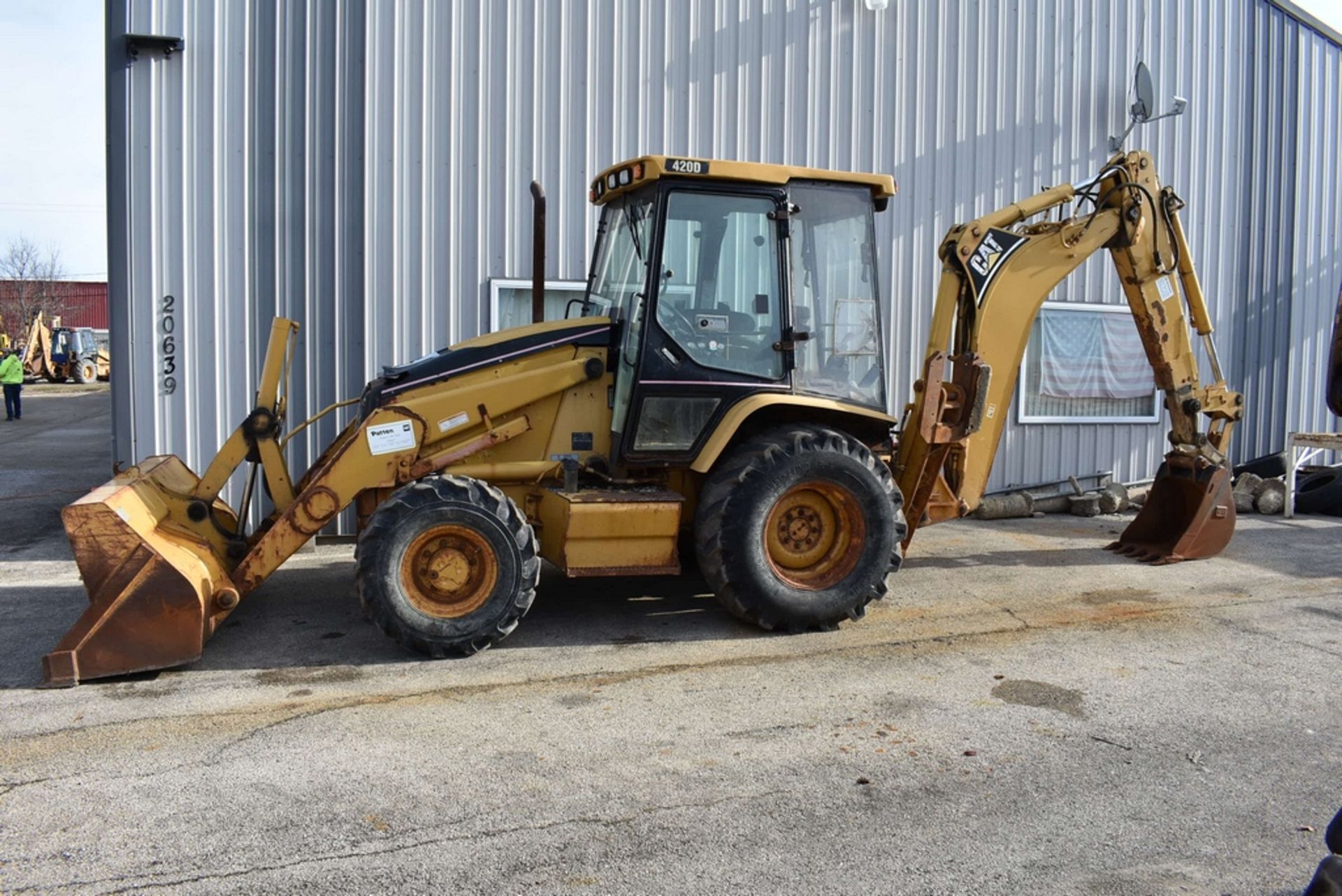 Caterpillar 420D 4X4 Loader Backhoe S/N: CAT0420DVFDP04837, Bucket, Cab, Extend-A-Hoe w/23" Q/C - Image 16 of 29