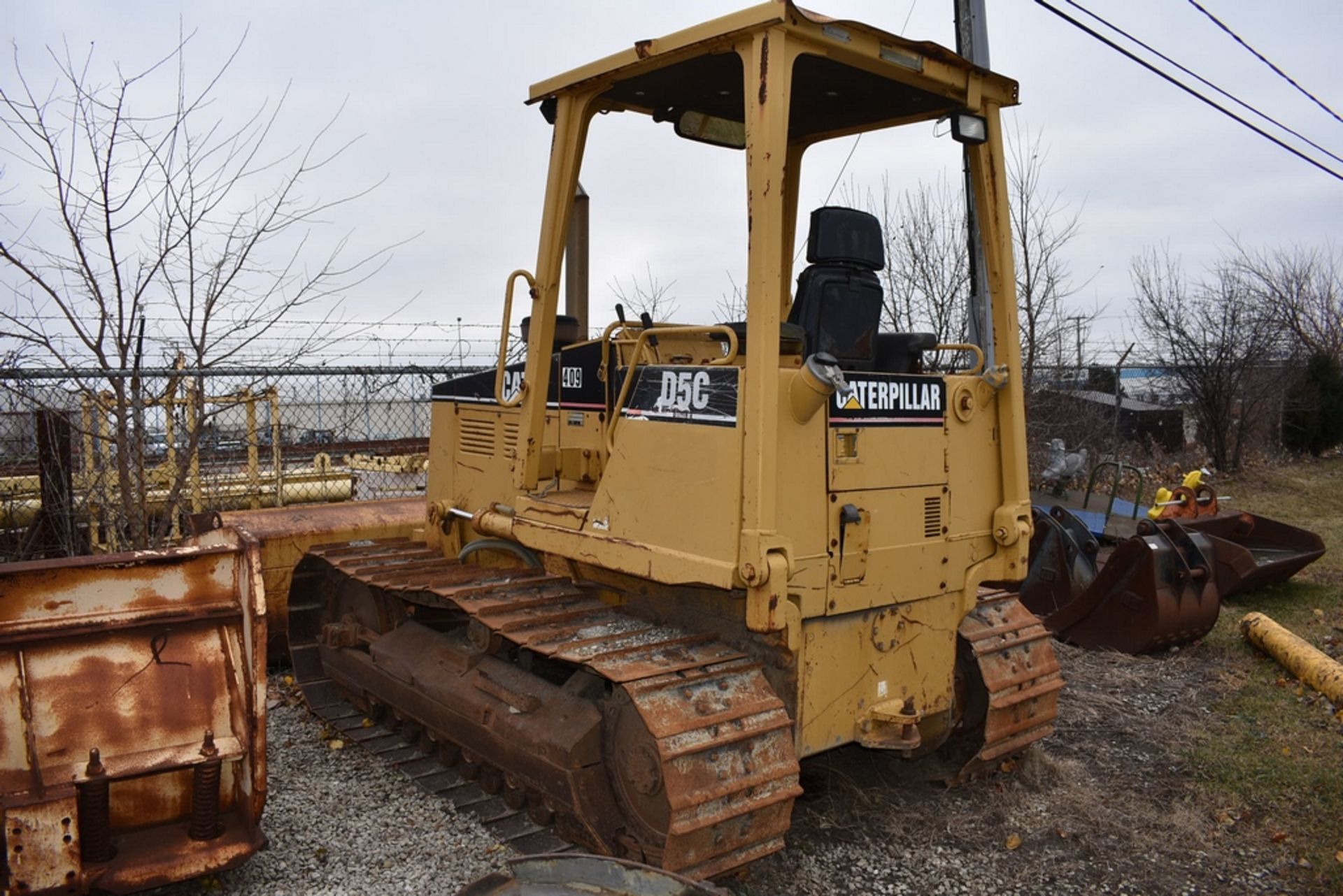 Caterpillar D5C Crawler Tractor S/N: 9DL01781, 6-Way Blade, Canopy, 20" S.B.G. 5,202 Hours Showing - Bild 2 aus 33