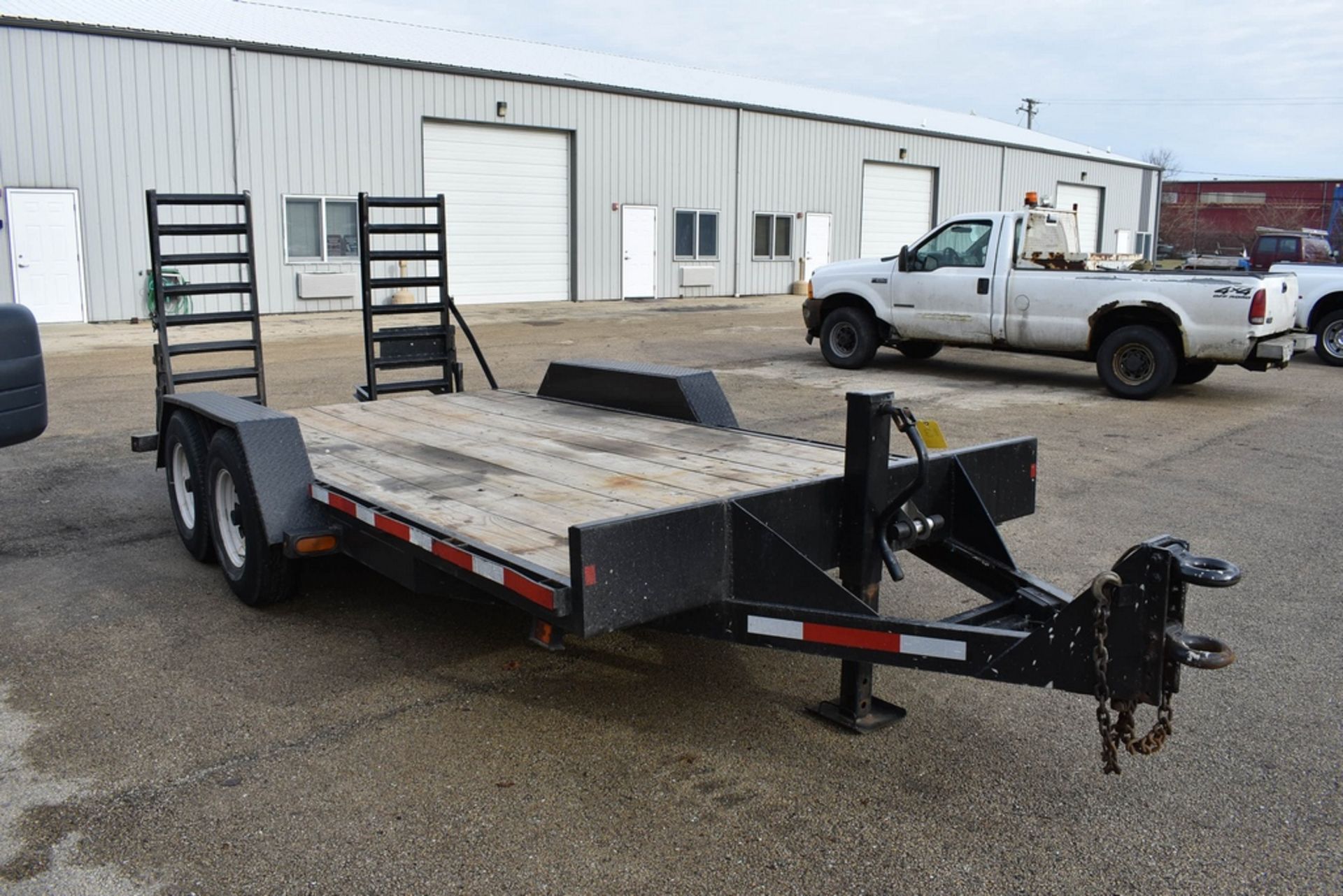 Beaver Creek 102"x20' T/A Equipment Trailer Vin: 1B9FS16262M202007 (2002) , 82"X14' Wood Deck, 2' - Image 7 of 8