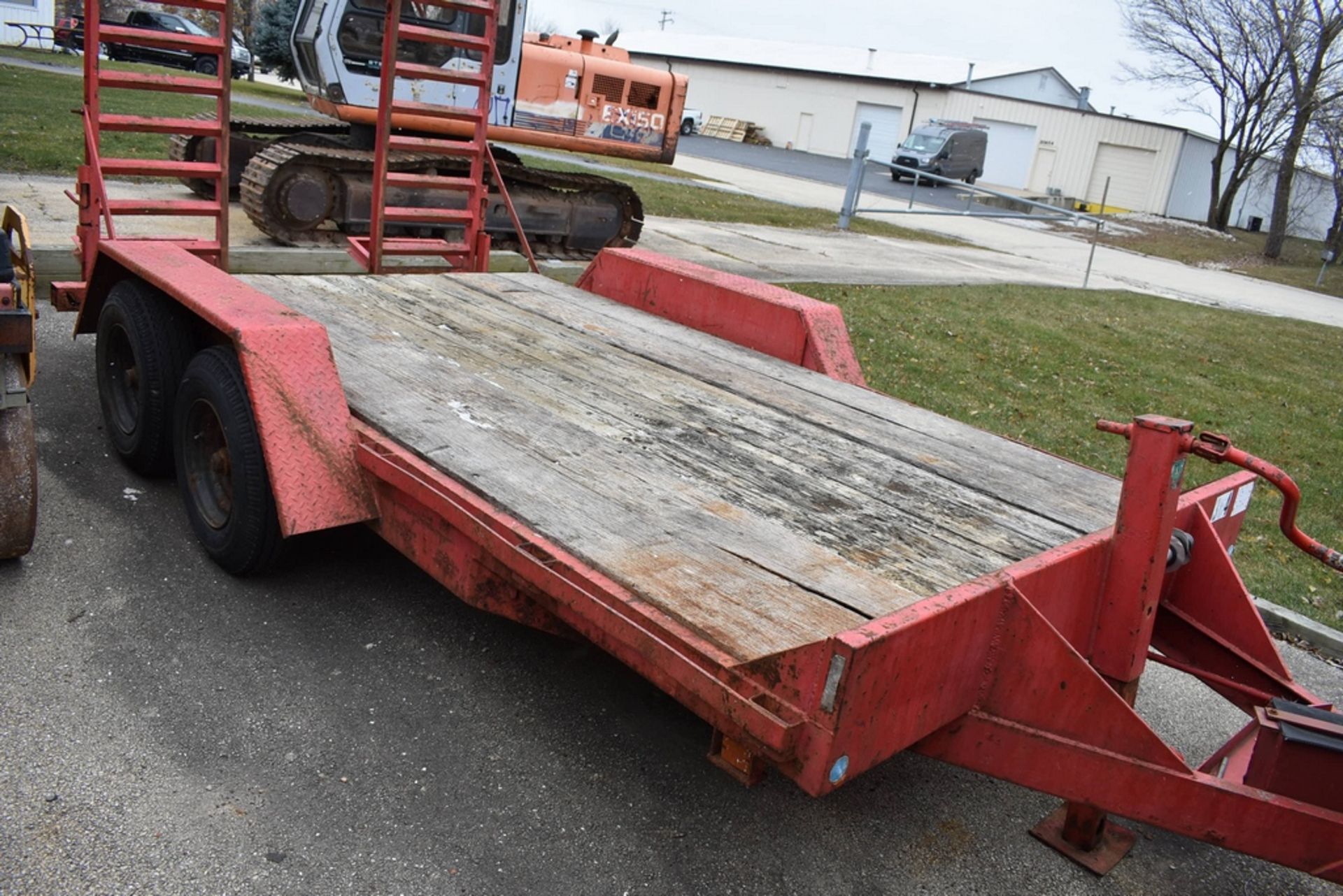 Beaver Creek 102"x 18' T/A Equipment Trailer Vin: 1B9FS1428XM202066 (1999) 12' Wood Deck, 2' Wood - Bild 2 aus 10