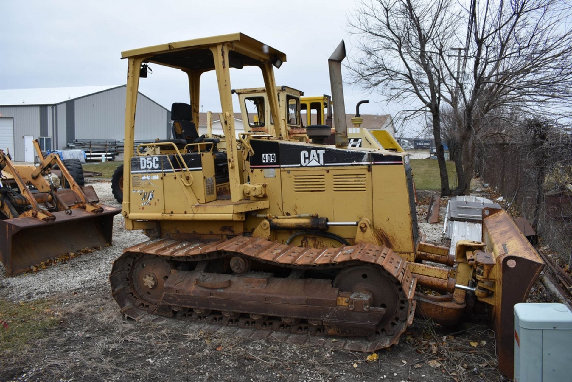 Caterpillar D5C Crawler Tractor S/N: 9DL01781, 6-Way Blade, Canopy, 20" S.B.G. 5,202 Hours Showing - Bild 6 aus 33