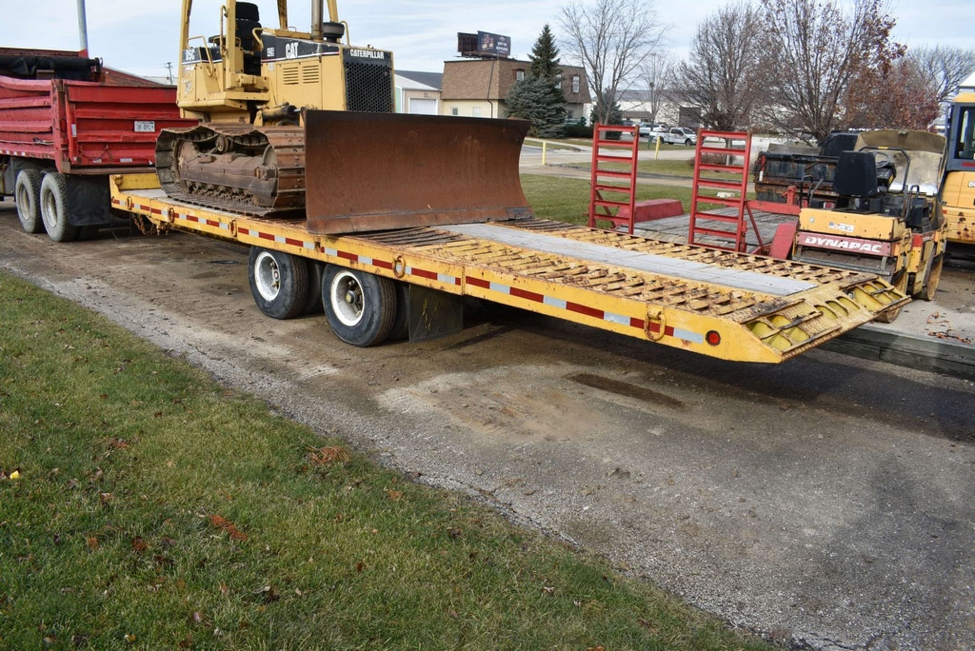 Home Made 96"x 34' T/A Tilt Bed Trailer Vin: TD77429 (1991) 24' Wood Tilt Deck, 4' Front Deck, - Bild 13 aus 15