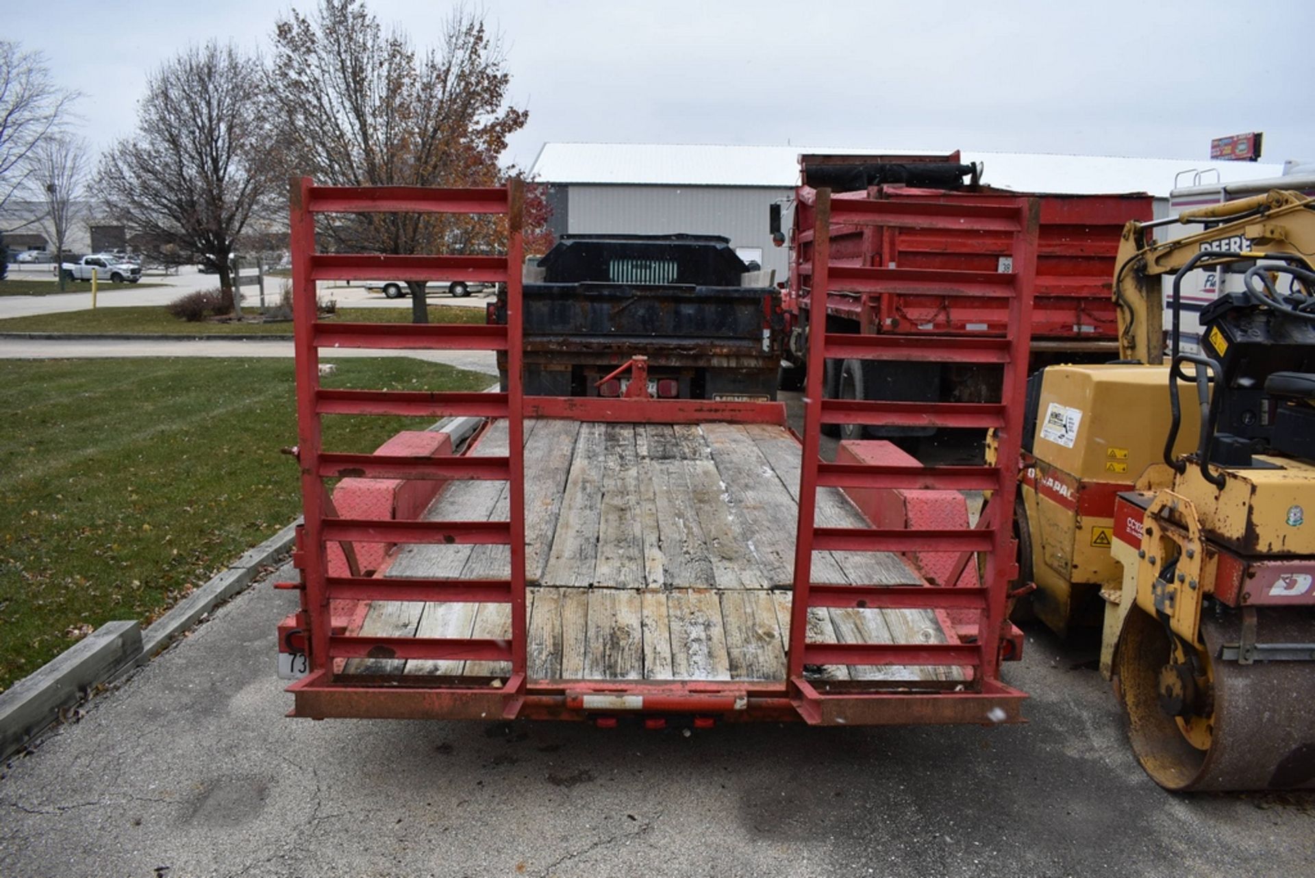 Beaver Creek 102"x 18' T/A Equipment Trailer Vin: 1B9FS1428XM202066 (1999) 12' Wood Deck, 2' Wood - Bild 5 aus 10