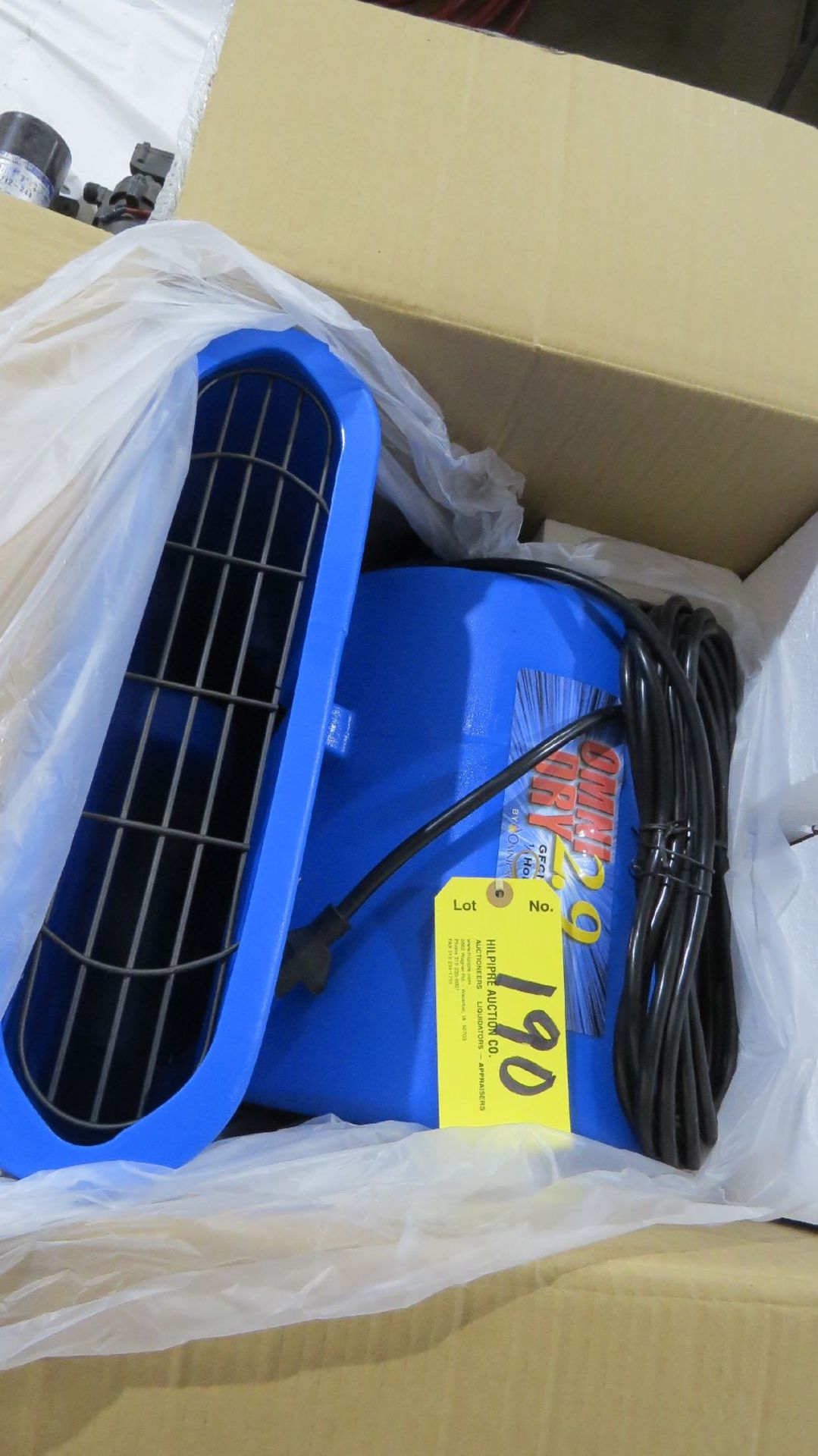 OMNI DRY #AP110004 air mover, (NEW in box). - Image 2 of 6