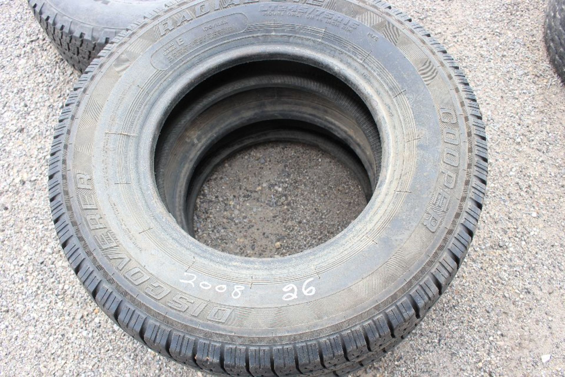 (2) Cooper Discoverer Radial 245/75 R 16 tire.