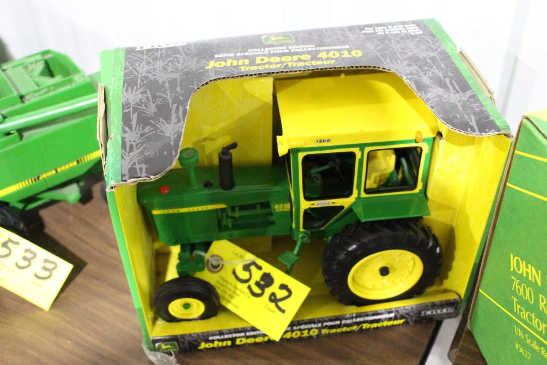 John Deere 4010 tractor, 40th anniversary, 1/16 scale model.