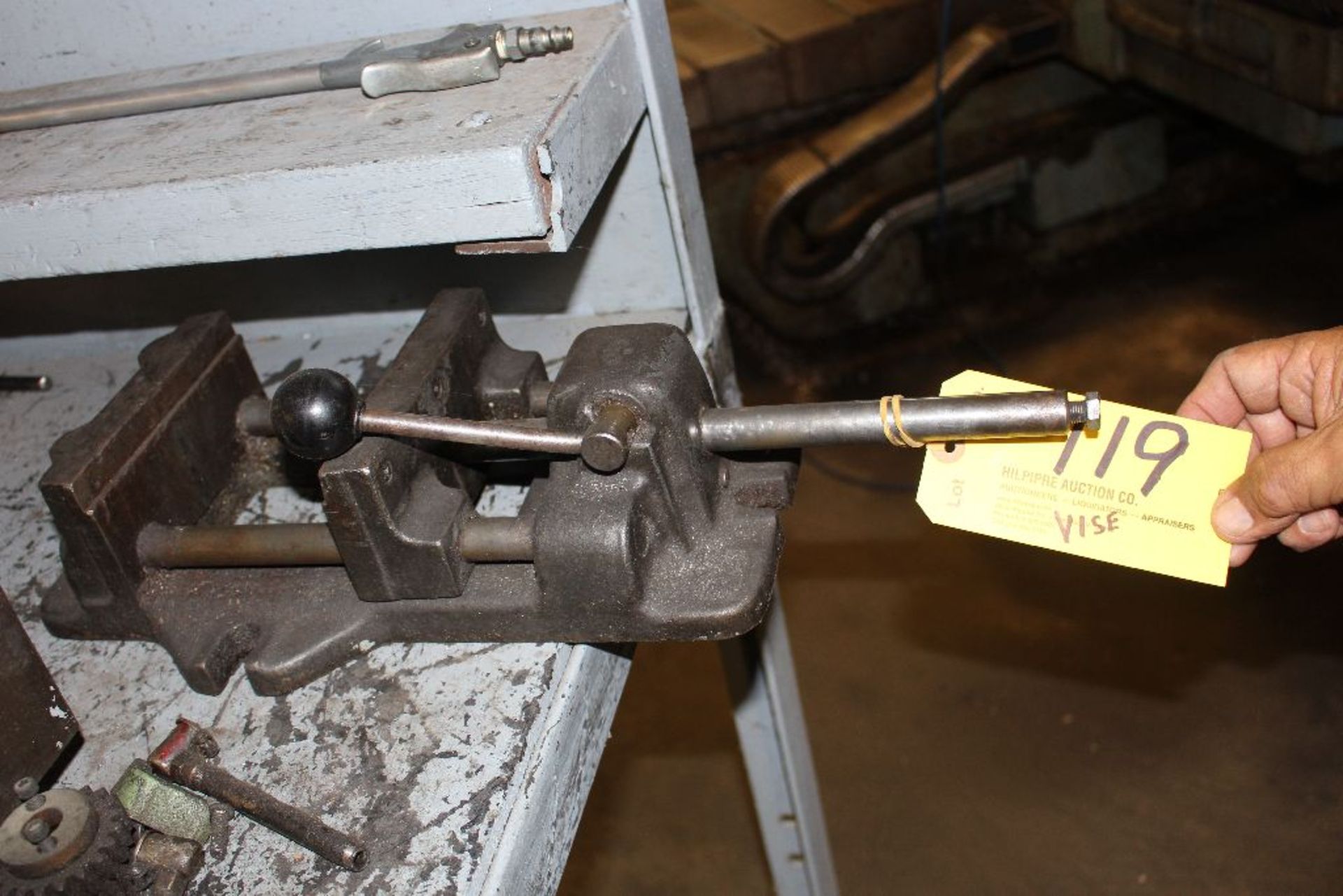 Machine vise.