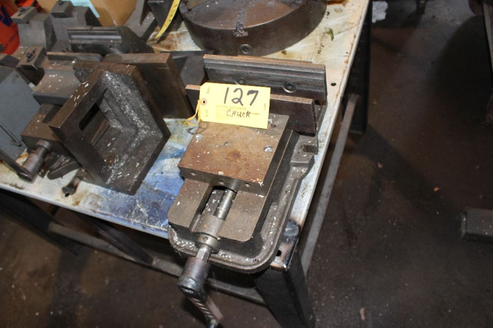 Machine vise.