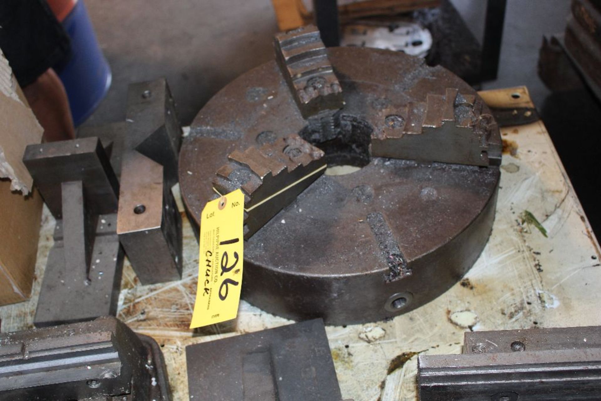 3 Jaw chuck.