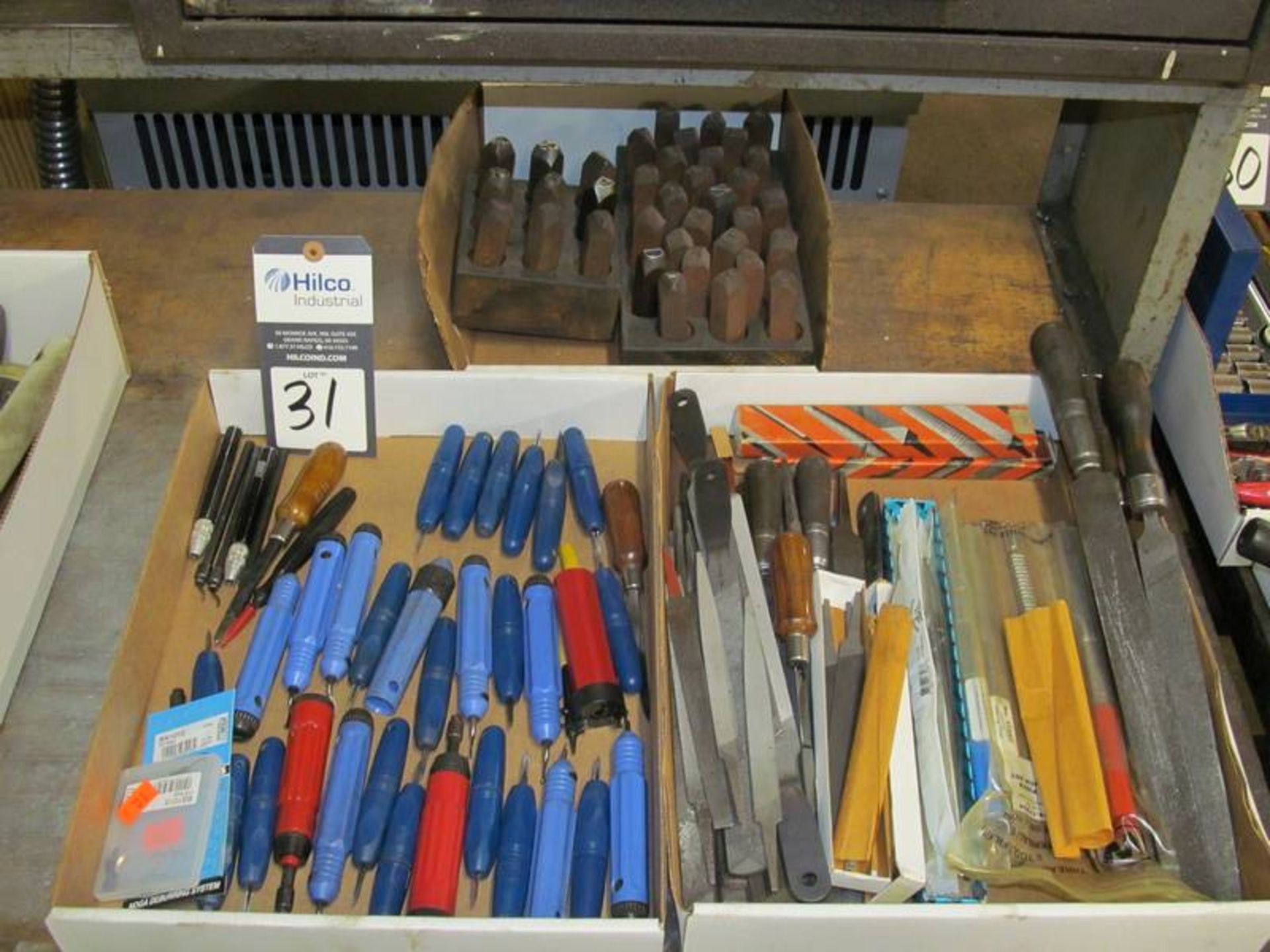 Files, Deburr Tools & Letter Stamps