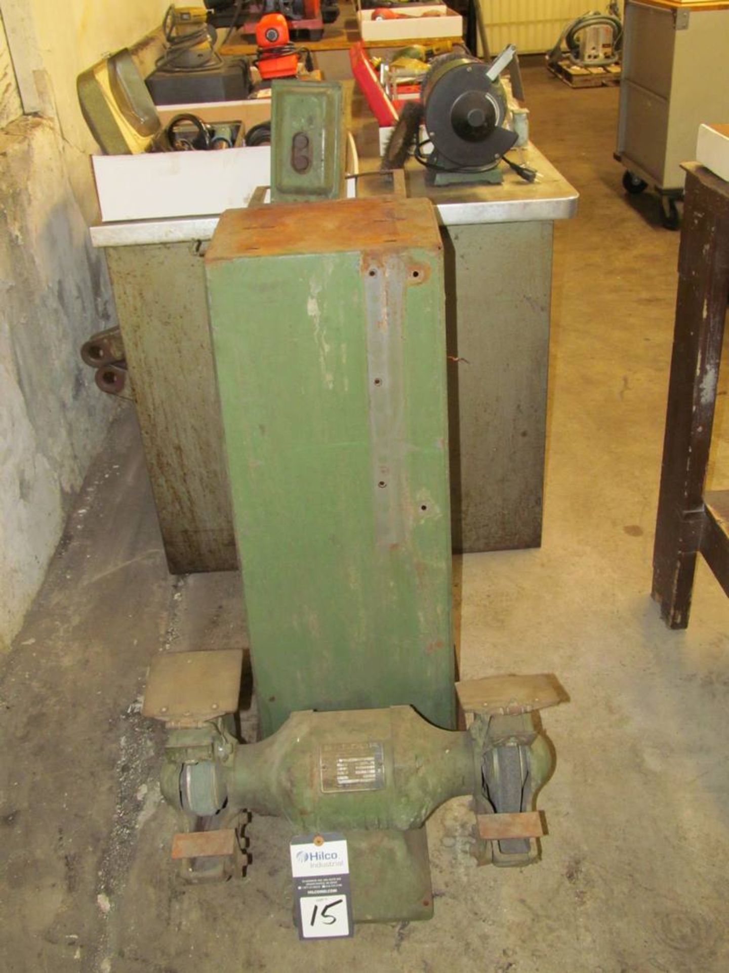 Baldor Model 102W 10" Double End Grinder - Image 2 of 2