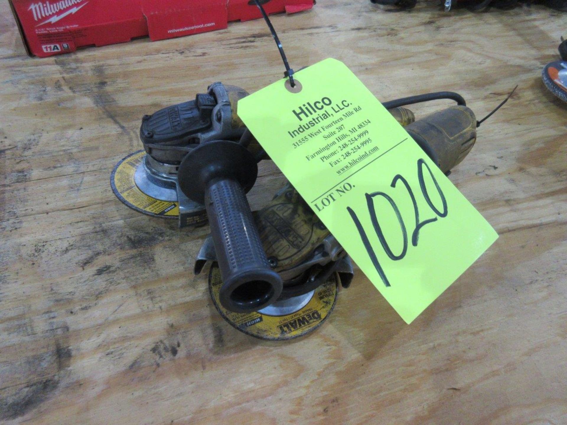 DeWalt Model D28402 4 1/2" Angle Grinders