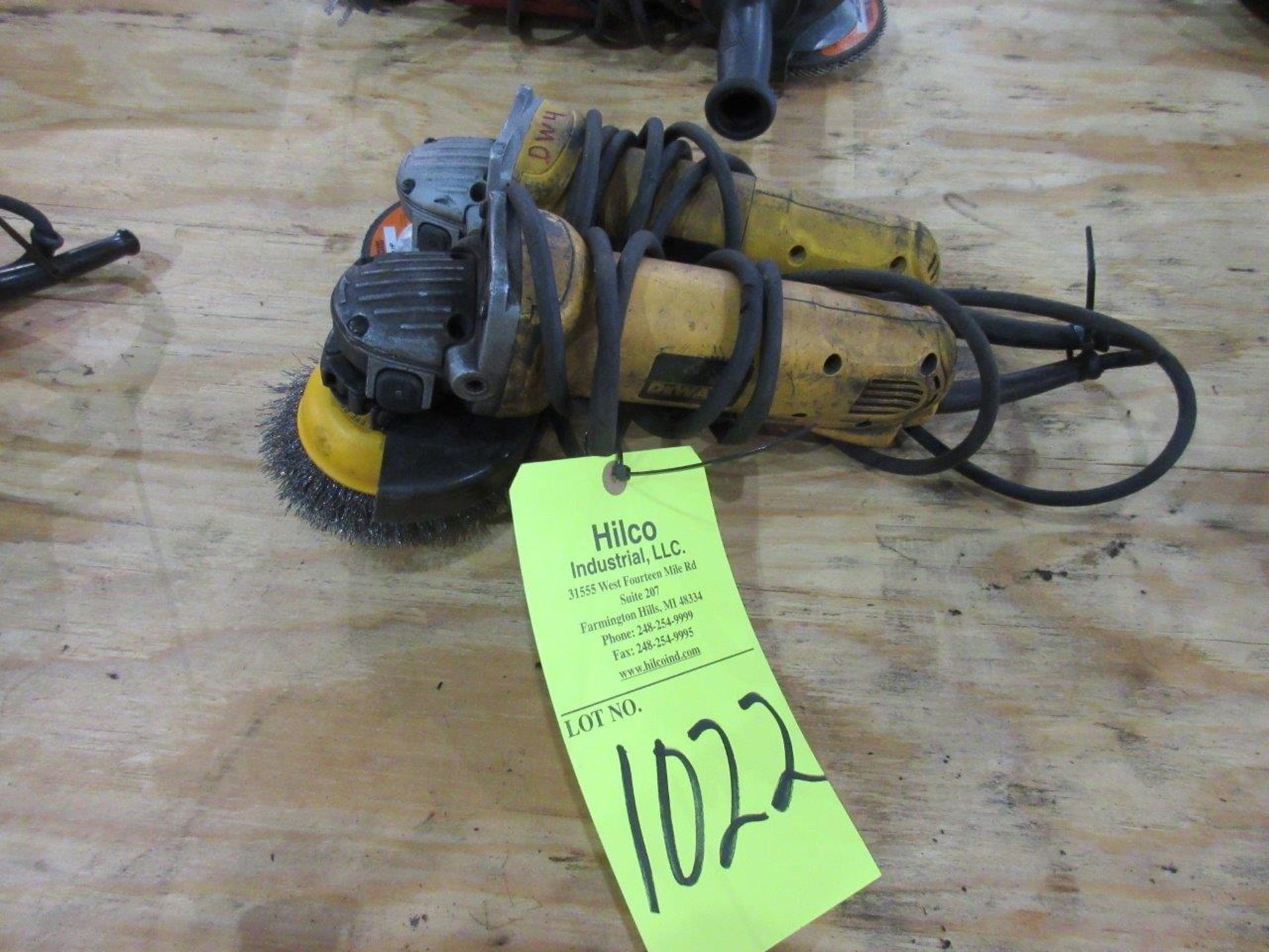 DeWalt Model D28402 4 1/2" Angle Grinders